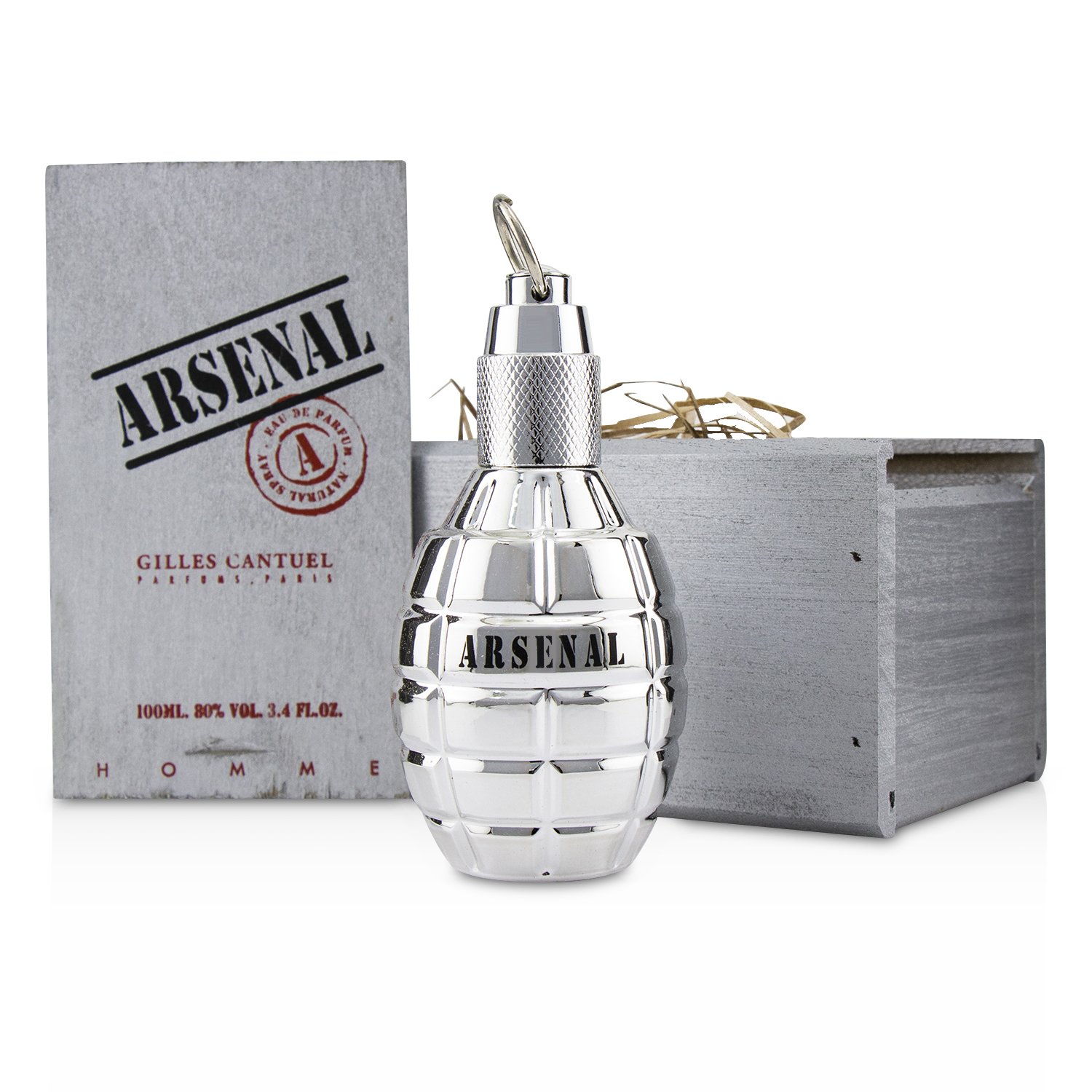Gilles Cantuel Arsenal Platinum Eau De Parfum Spray 100ml/3.4oz