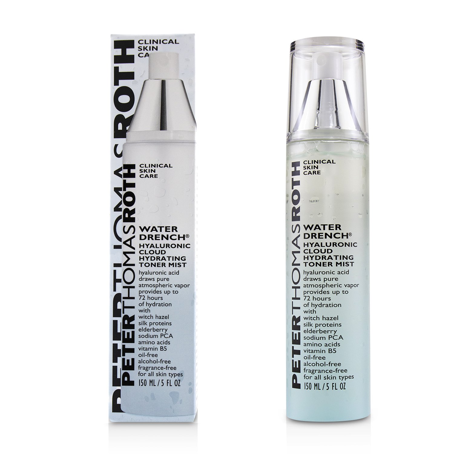 Peter Thomas Roth Water Drench Bruma Tónico Hidratante Nube Hialurónica 150ml/5oz