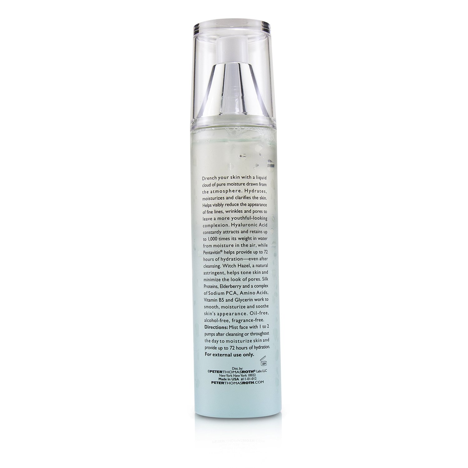 Peter Thomas Roth Water Drench Bruma Tónico Hidratante Nube Hialurónica 150ml/5oz