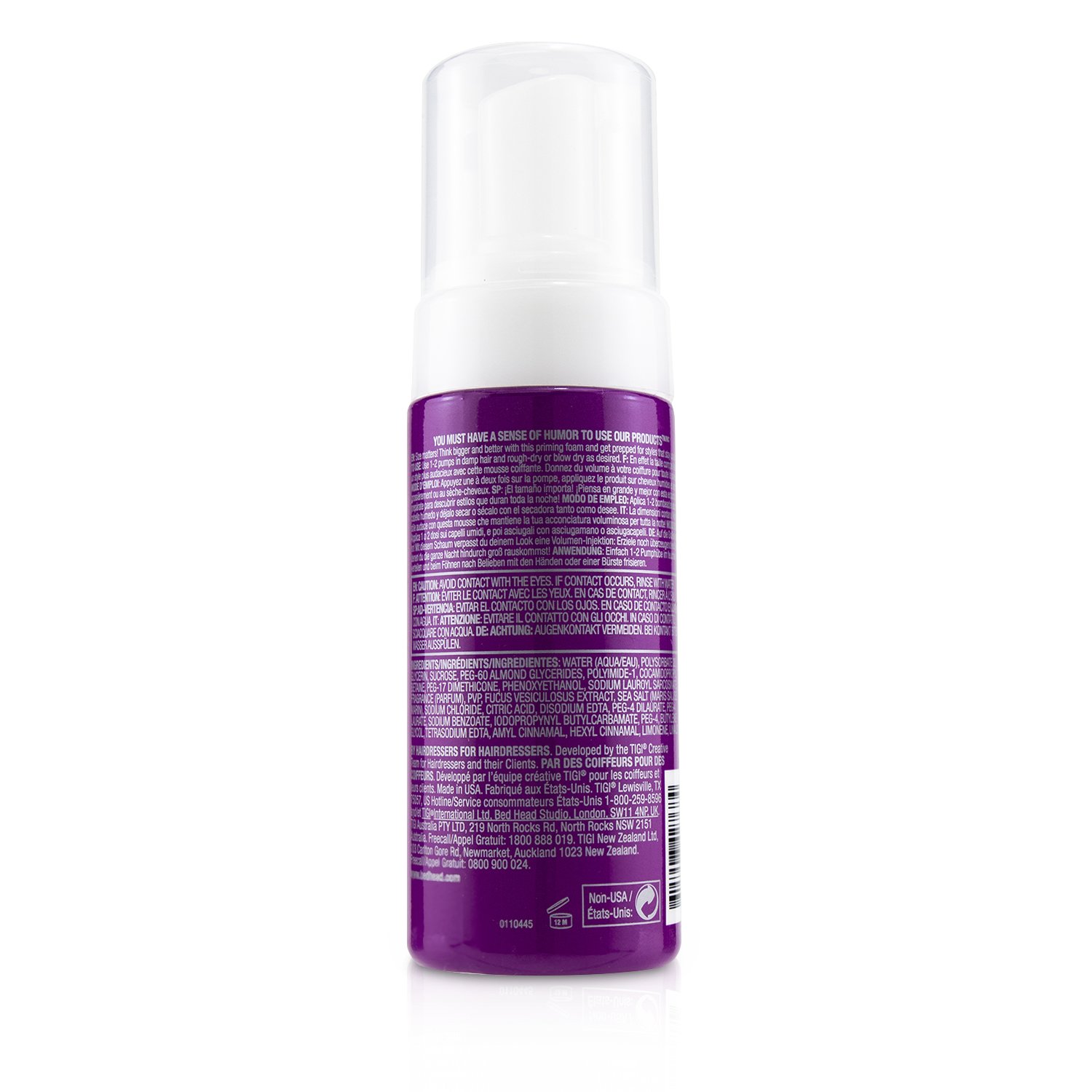 Tigi Bed Head Big Head Volume Boosting Foam 125ml/4.22oz