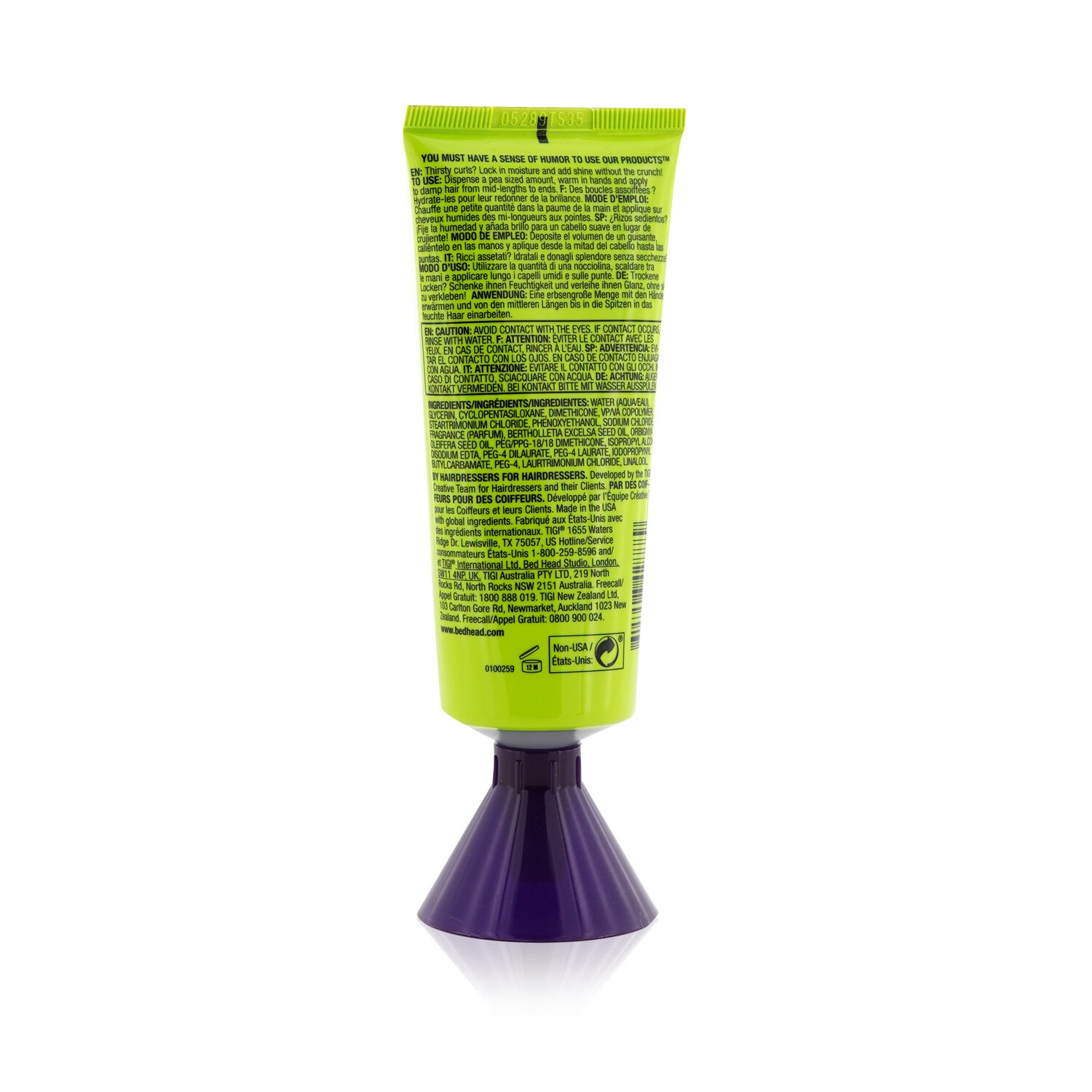 Tigi Bed Head Screw It Curl Hydrating Jelly Oil 100ml/3.38oz
