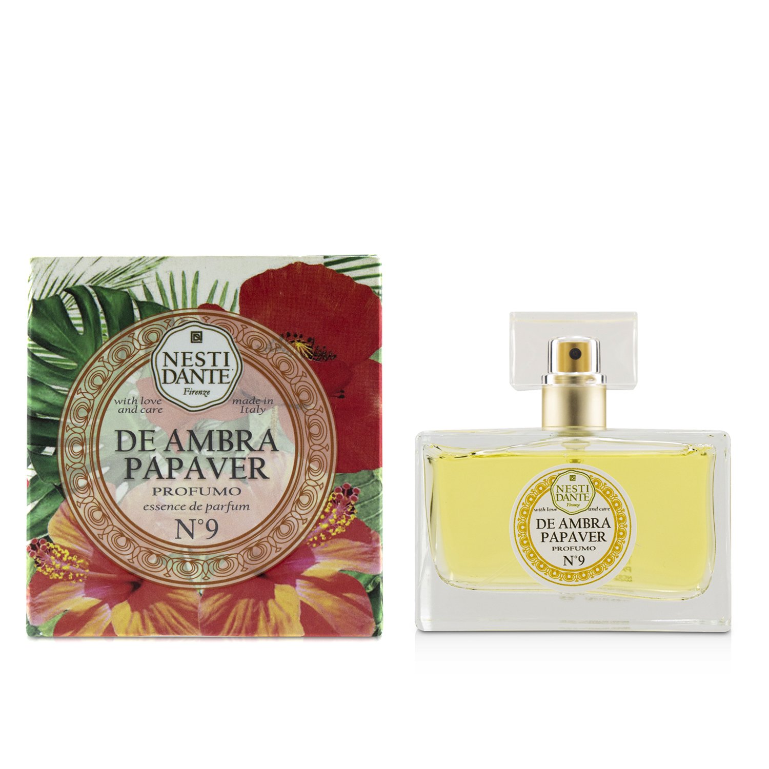 Nesti Dante Essence De Parfum With Love And Care N.9 De Ambra Papaver 100ml Nesti Dante Essence De Parfum With Love And Care N.9 De Ambra Papaver 100ml