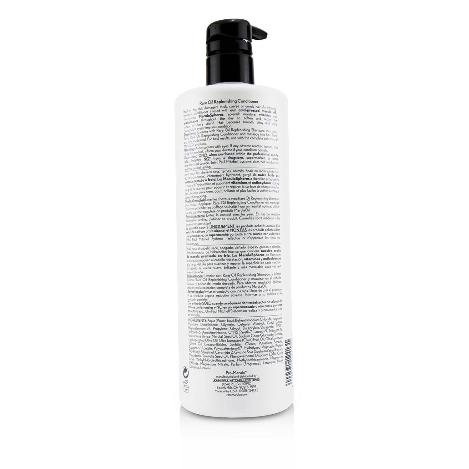 Paul Mitchell Marula Oil Rare Oil Replenishing Conditioner 710ml/24oz