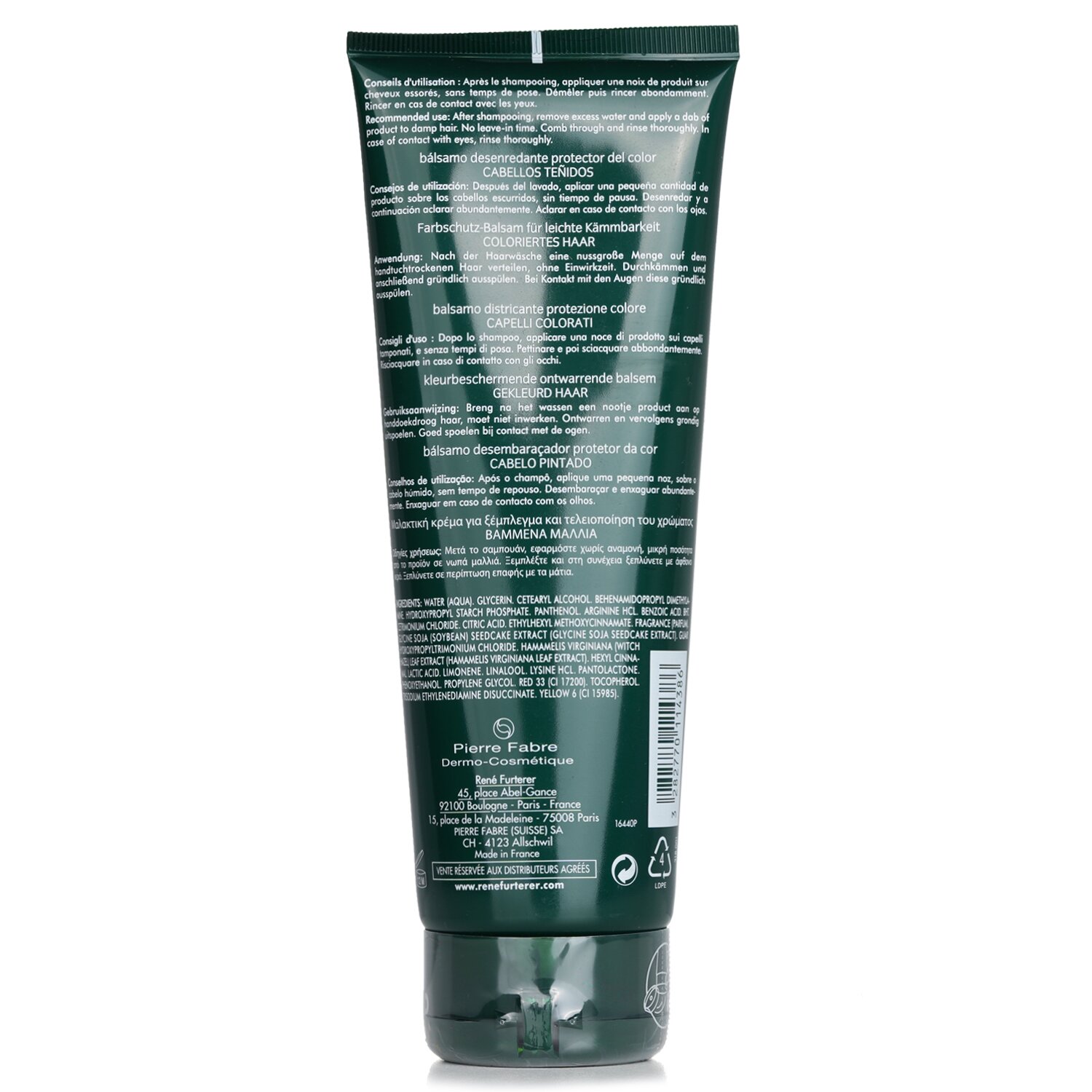 Rene Furterer Okara Color Color Radiance Ritual Color Protection Conditioner - Color-Treated Hair (Salon Product) 250ml/8.4oz