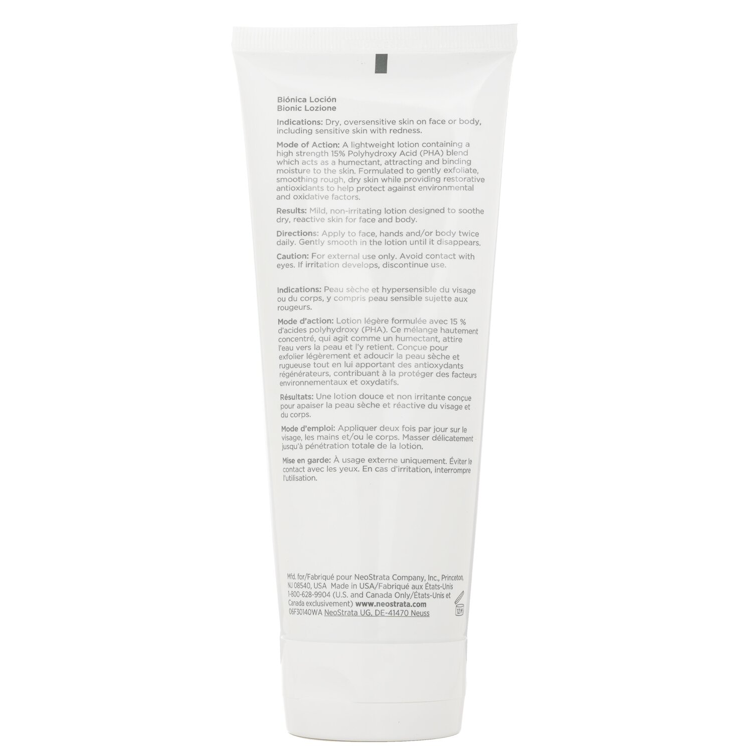 Neostrata Restore - Bionic Loción 15% PHA (Hidratante Fortificante de Piel Para Rostro & Cuerpo) 200ml/6.8oz