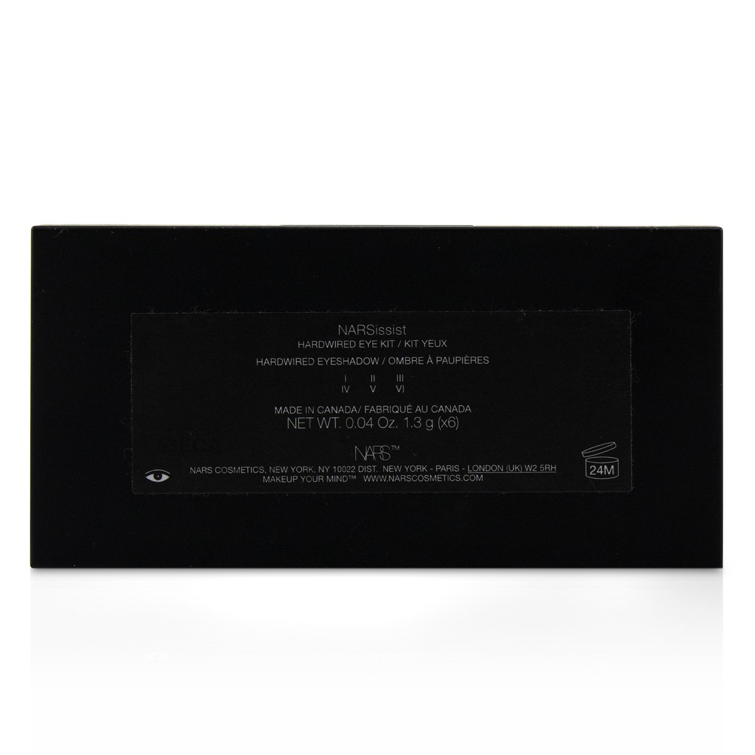 NARS NARSissist Hardwired Paleta de Sombra de Ojos (6x Sombras de Ojos) (Sin Caja) 7.8g/0.24oz