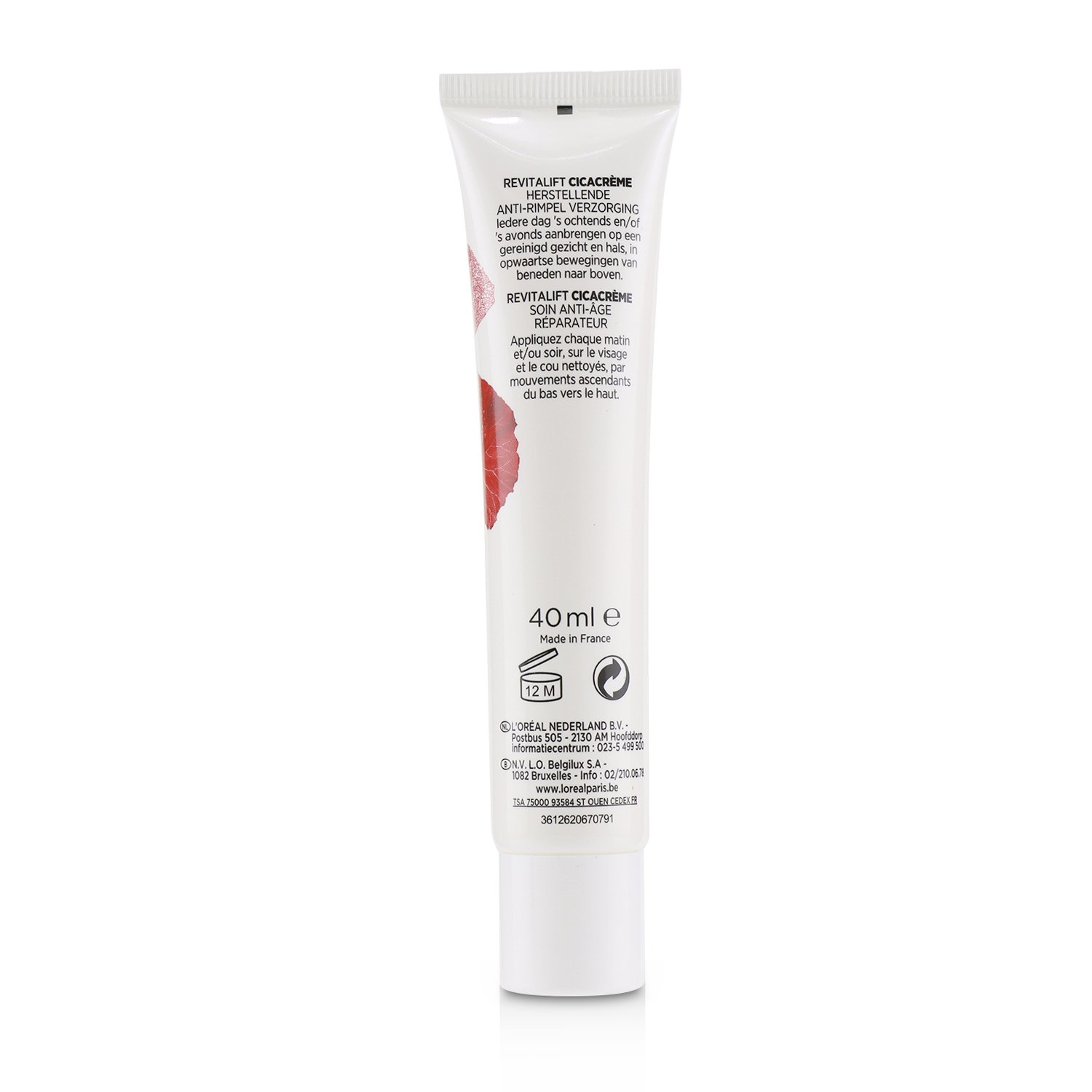 L'Oreal Revitalift Cicacreme with Centella & Asiatica - Anti-Aging & Repairing (For Sensitive Skin) 40ml/1.4oz