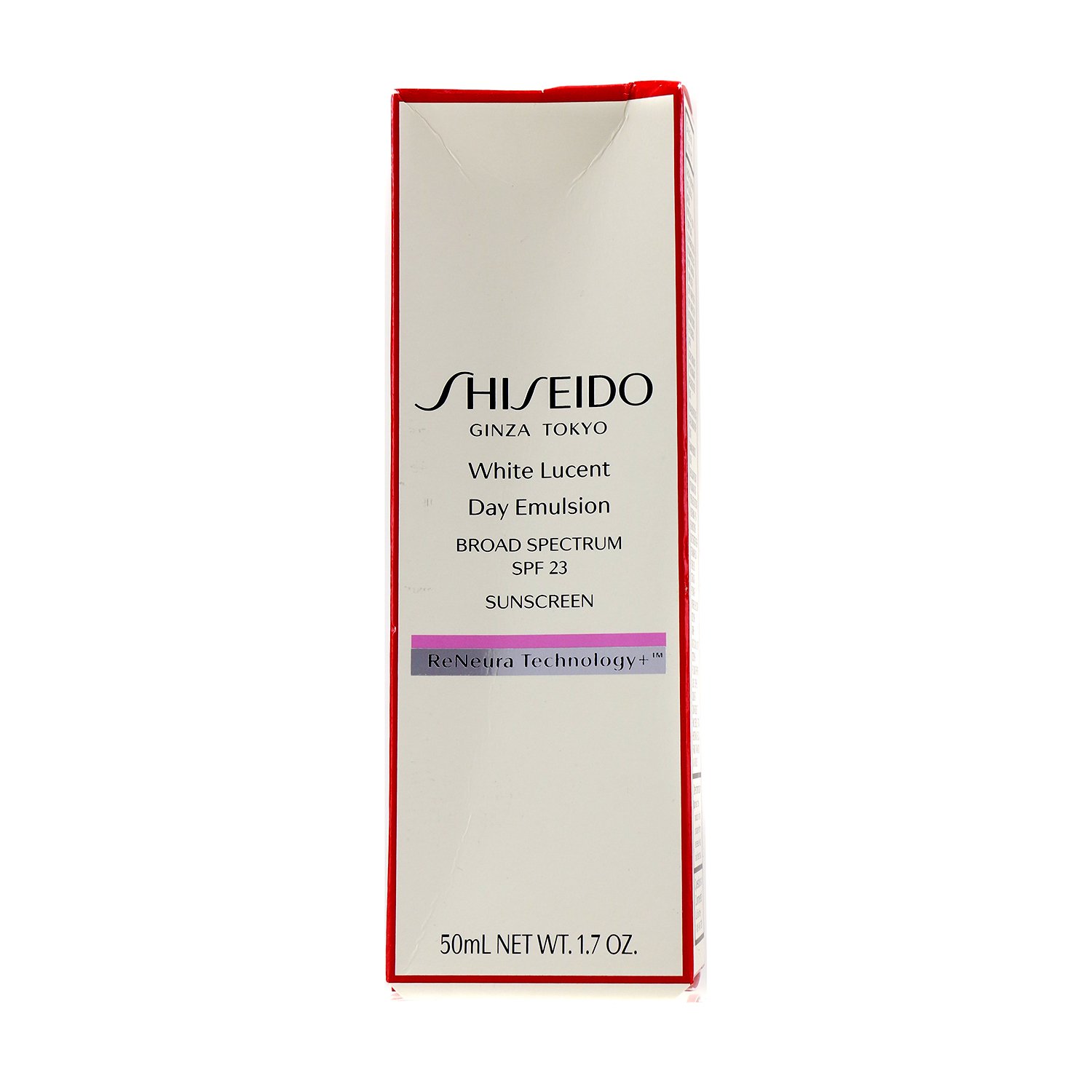 Shiseido White Lucent Emulsión de Día de Espectro Amplio Protector Solar SPF 23 (Caja Ligeramente Dañada) 50ml/1.7oz