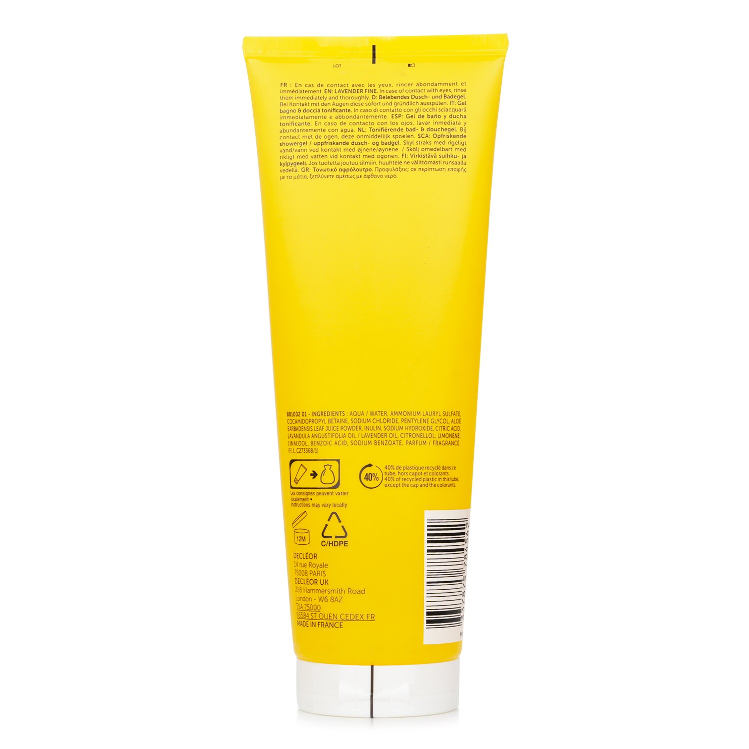Decleor Lavende Fine Gel de Baño & Ducha Tonificante 250ml/8.45oz