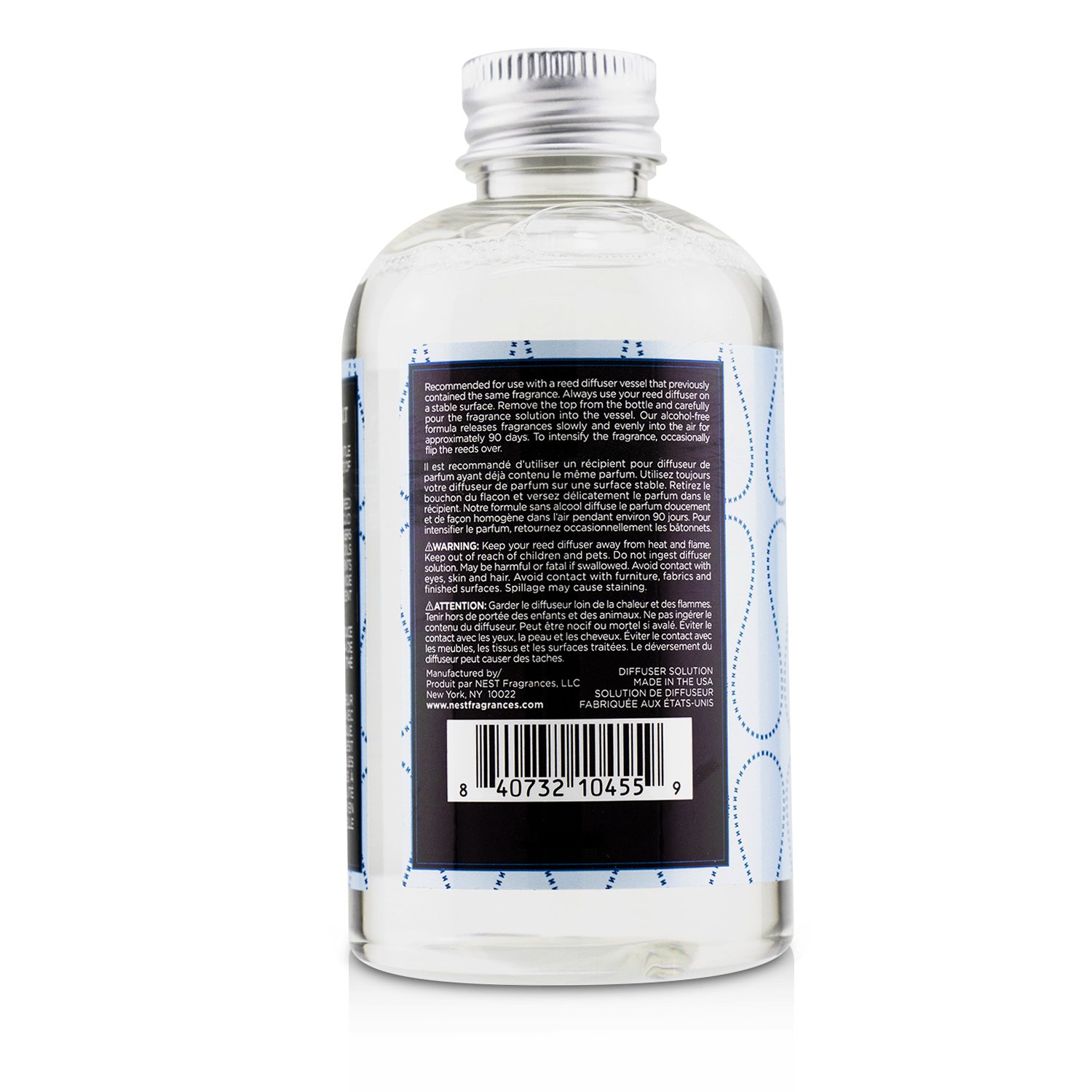 Nest נוזל למילוי מפיץ ריח מקלות - Ocean Mist & Sea Salt 175ml/5.9oz