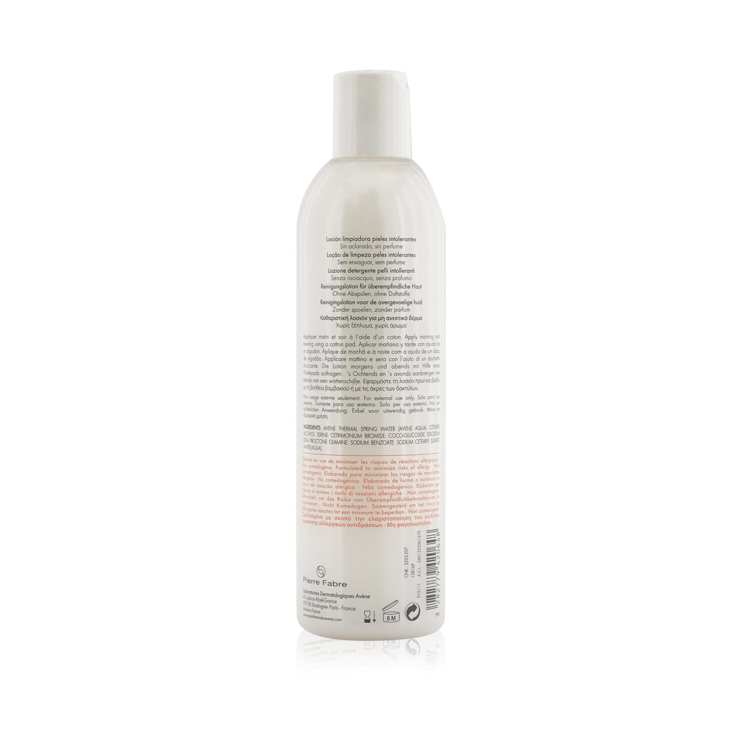 Avene Extremely Gentle Cleanser Lotion - For hypersensitiv og irritert hud (Begrenset utgave) 300ml/10.1oz