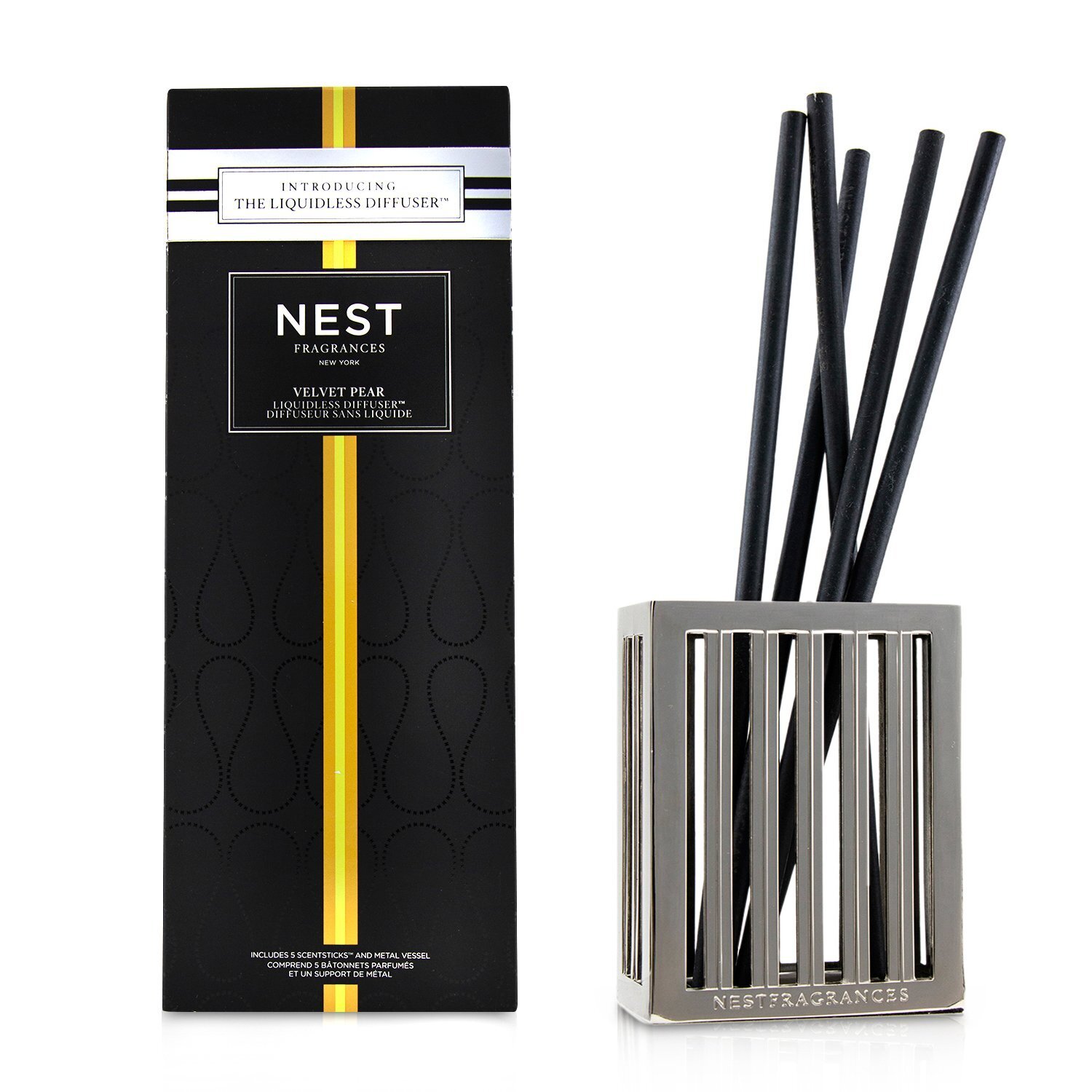 Nest Liquidless Diffuser - Velvet Pear 5 ScentSticks