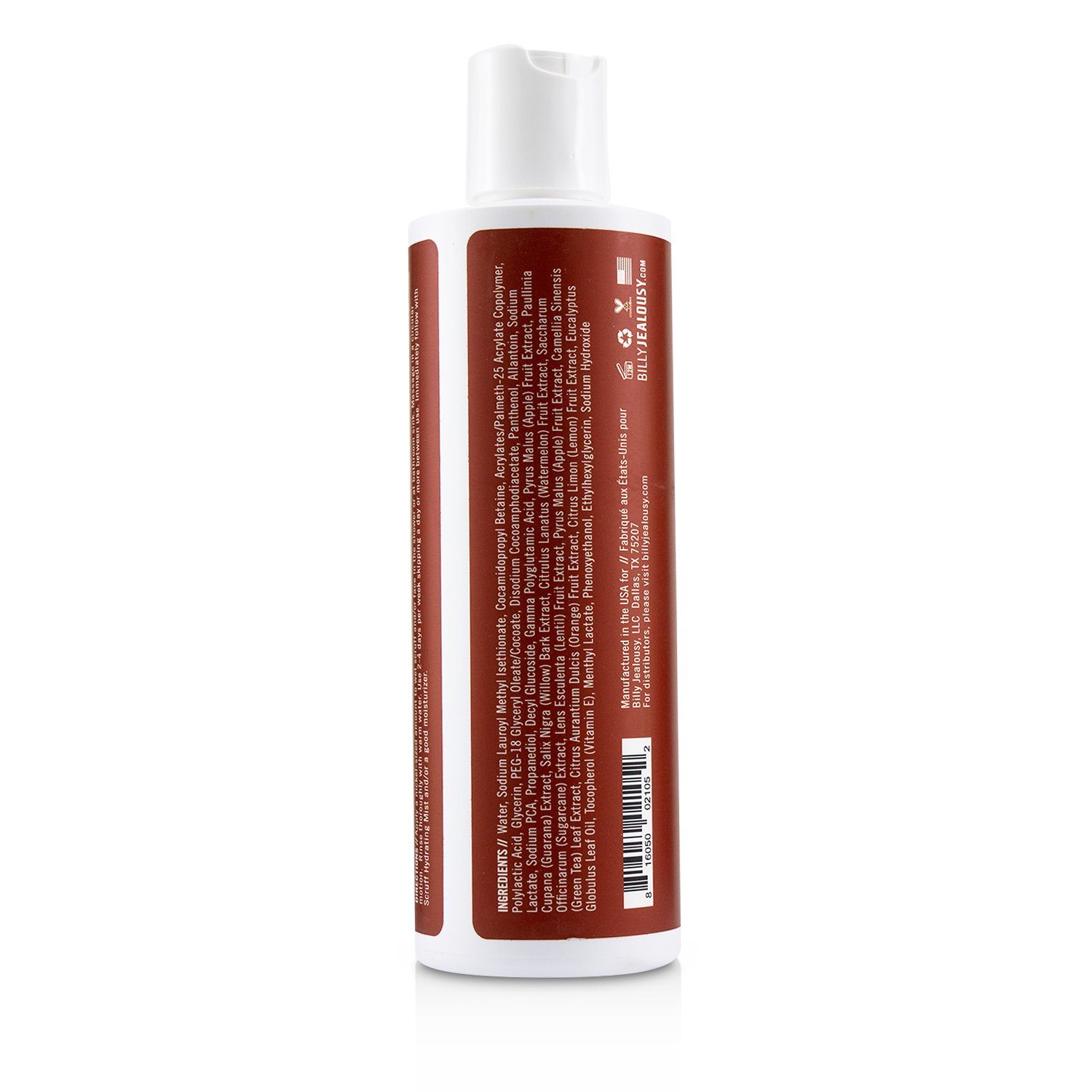 Billy Jealousy Scruff Exfoliating Scrub Foaming Stubble Cleanser 236ml/8oz