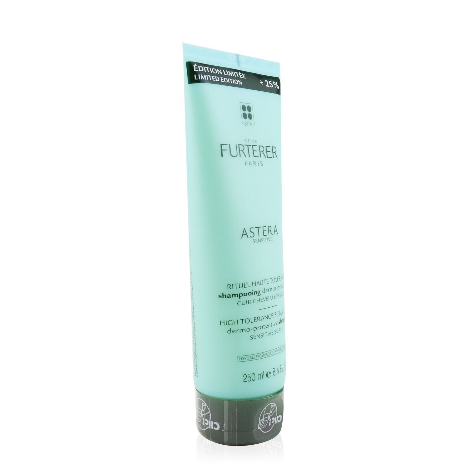 Rene Furterer Astera Sensitive High Tolerance Scalp Ritual Dermo-Protective Shampoo - Sensitive Scalp (Limited Edition + 25%) 250ml/8.4oz