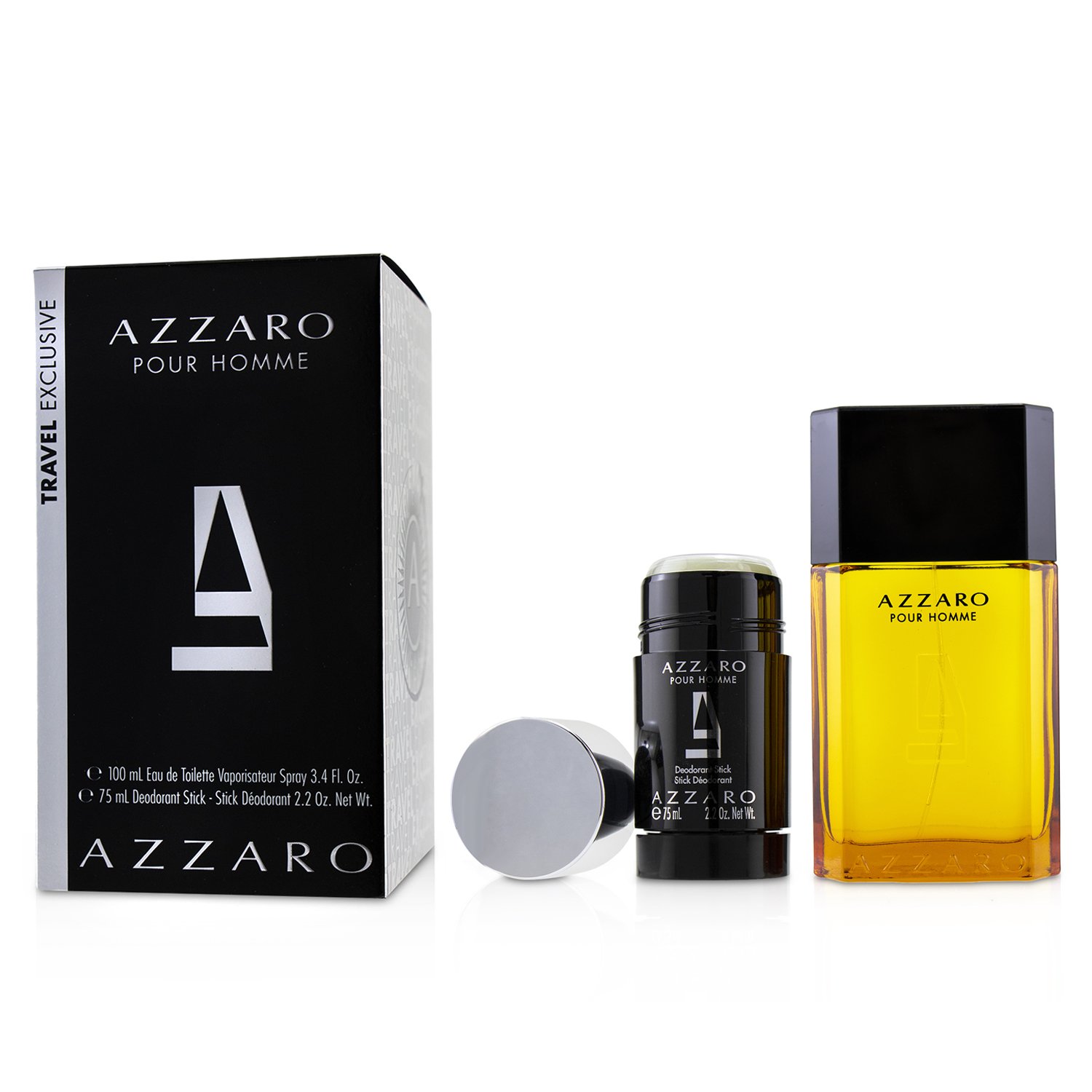Loris Azzaro Azzaro Coffret: Eau De Toilette Spray 100ml/3.4oz + Deodorant Stick 75ml/2.2oz 2pcs