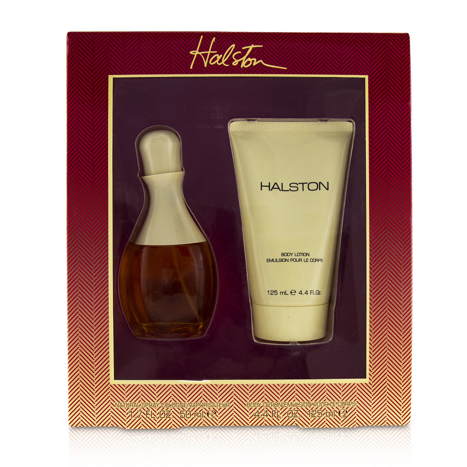 Halston Halston Coffret: Cologne Spray 50ml/1.7oz + Body Lotion 125ml/4.4oz 2pcs