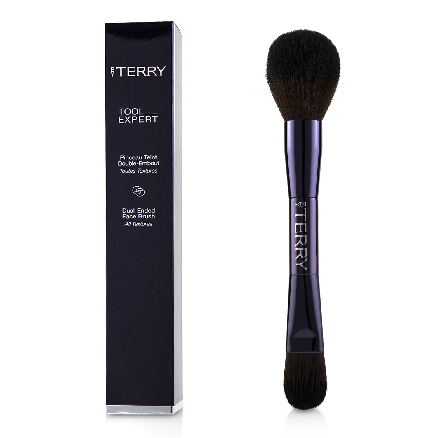 By Terry Tool Expert Dual Ended Face Brush 1pc