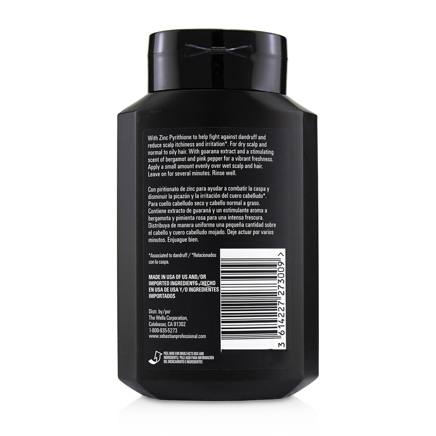 Sebastian Seb Man The Purist (Anti-Dandruff Shampoo) 250ml/8.4oz