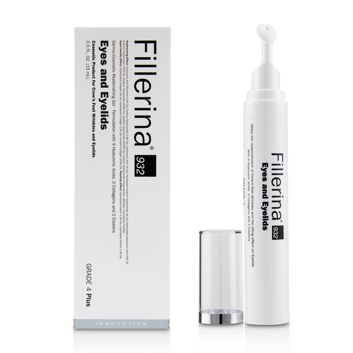 Fillerina Fillerina 932 Eyes & Eyelids (Cosmetic Product For Crow's Feet Wrinkles & Eyelids) - Grade 4 Plus 15ml/0.5oz