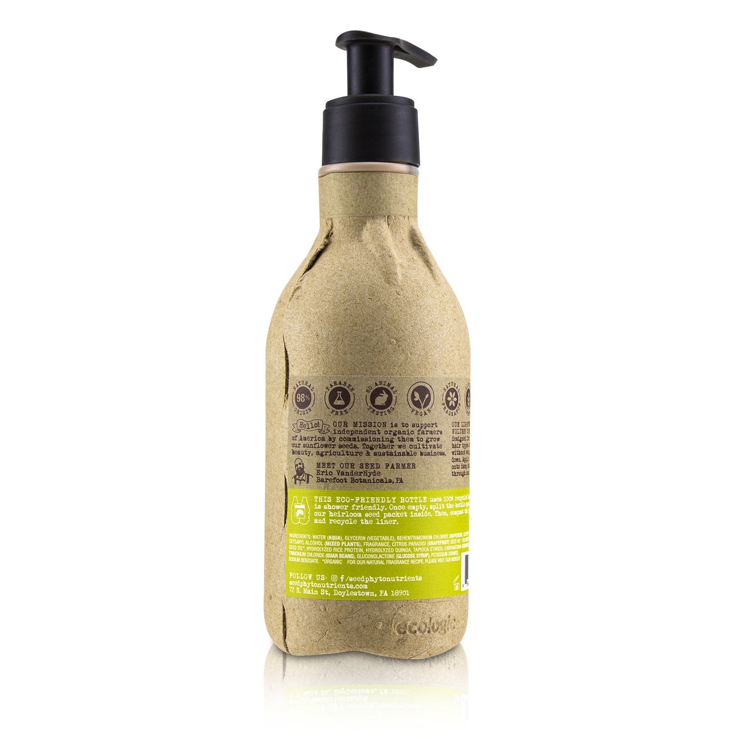Seed Phytonutrients Volume Conditioner (For Fine to Normal Hair) 250ml/8.5oz