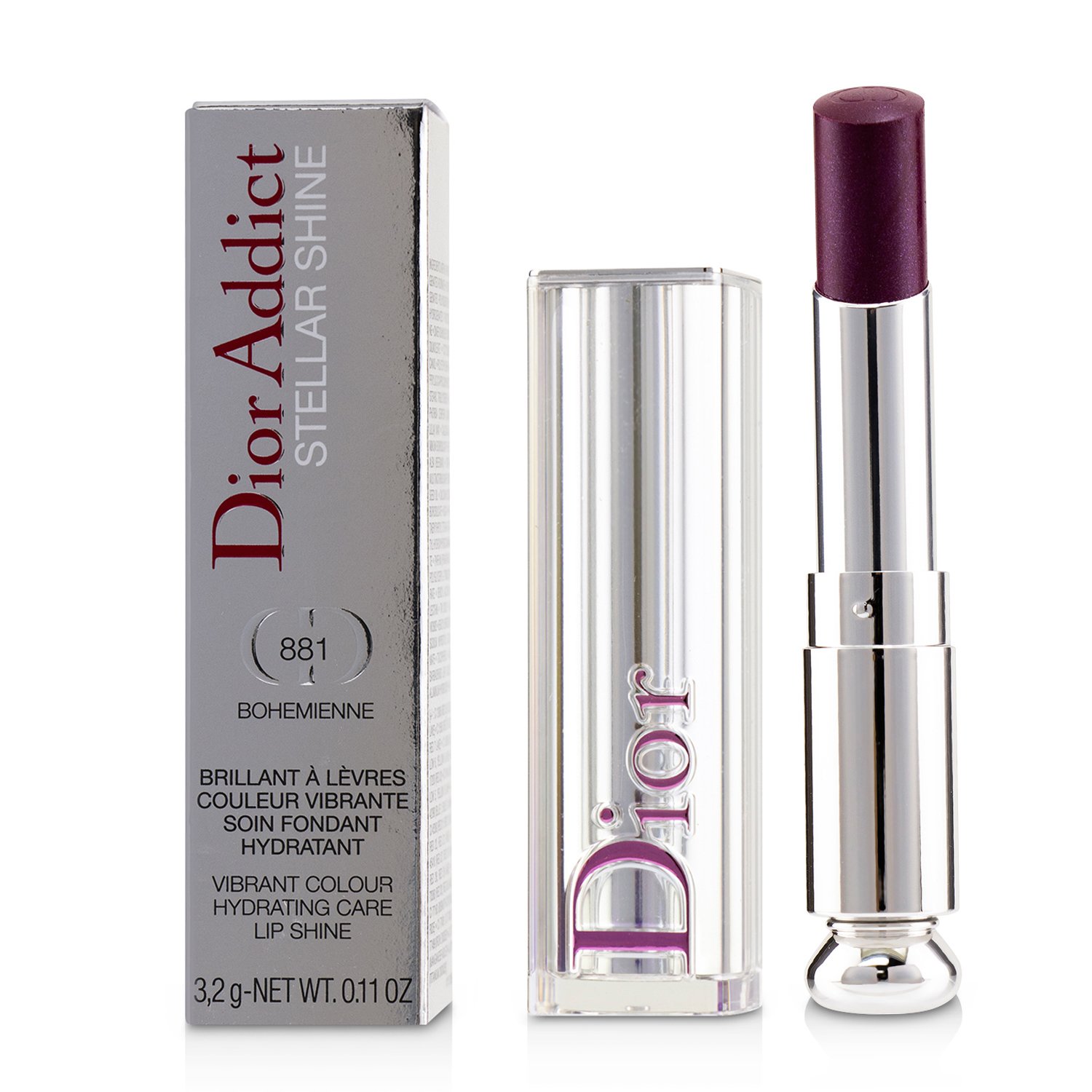 Christian Dior Dior Addict Stellar Сияющая Губная Помада 3.2g/0.11oz