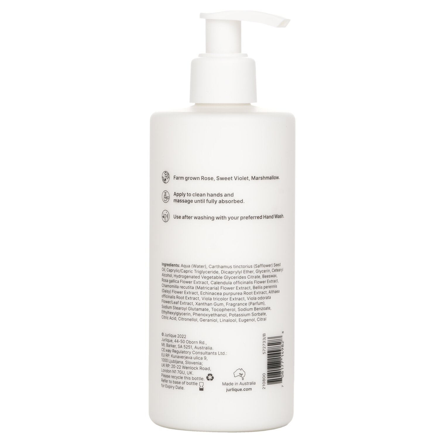 Jurlique Rose Softening Hand Lotion (Random Packaging) 300ml/10.1oz