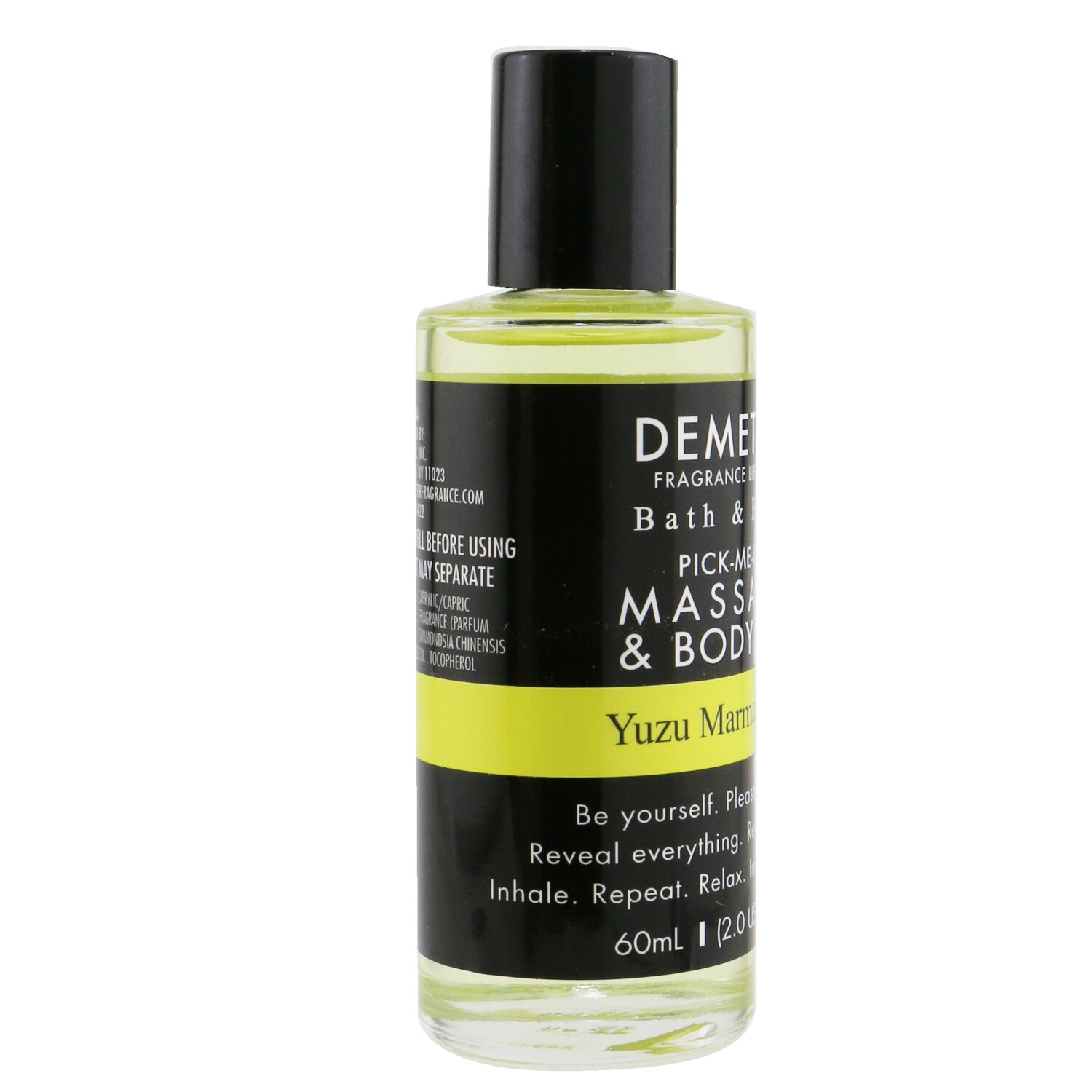 Demeter Yuzu Marmalade Массажное Масло для Тела 60ml/2oz