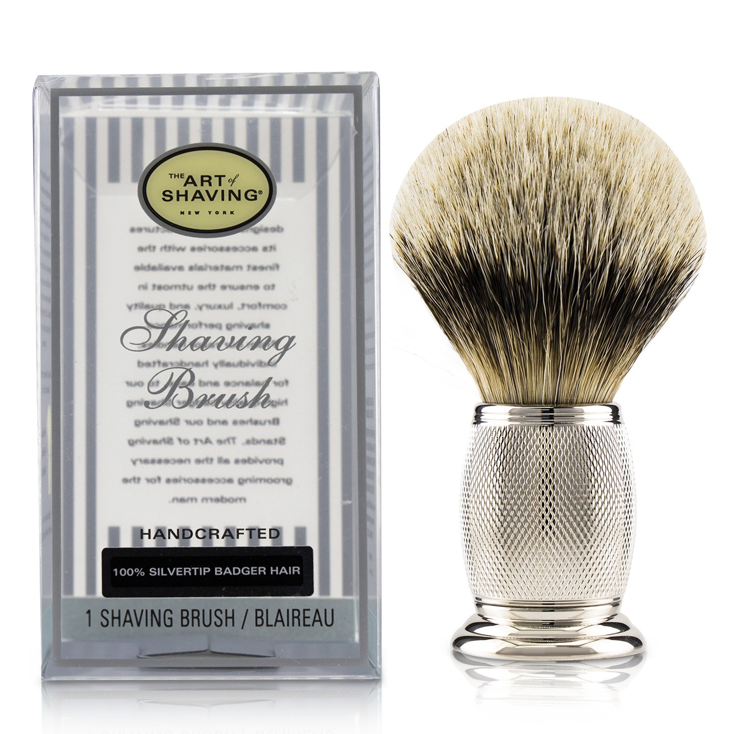 The Art Of Shaving Handcrafted 100% Silvertip Badger Hair Shaving Brush Picture Color