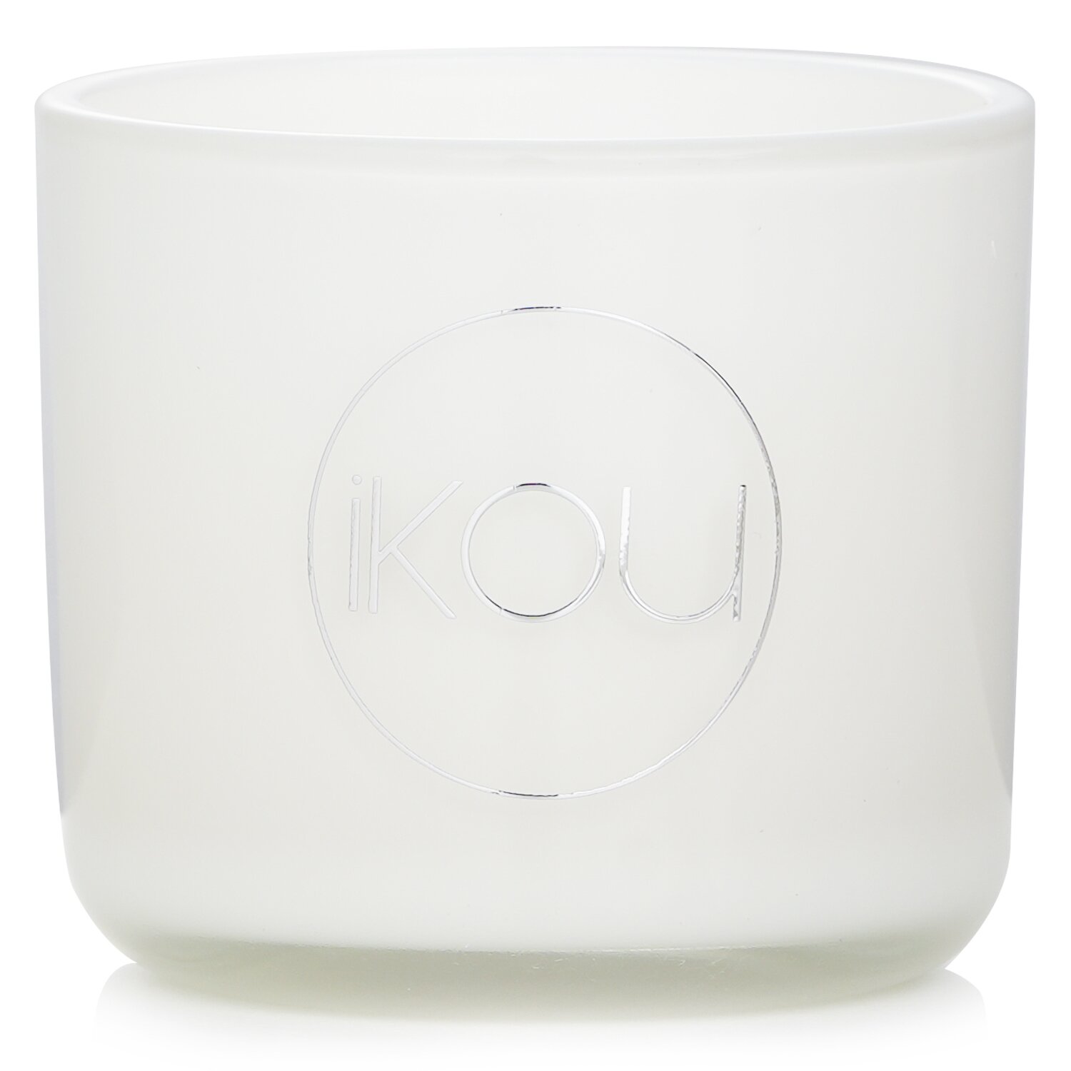 iKOU Essentials Aromatherapy Natural Wax Candle Glass - Joy (Australian White Flannel Flower) 85g