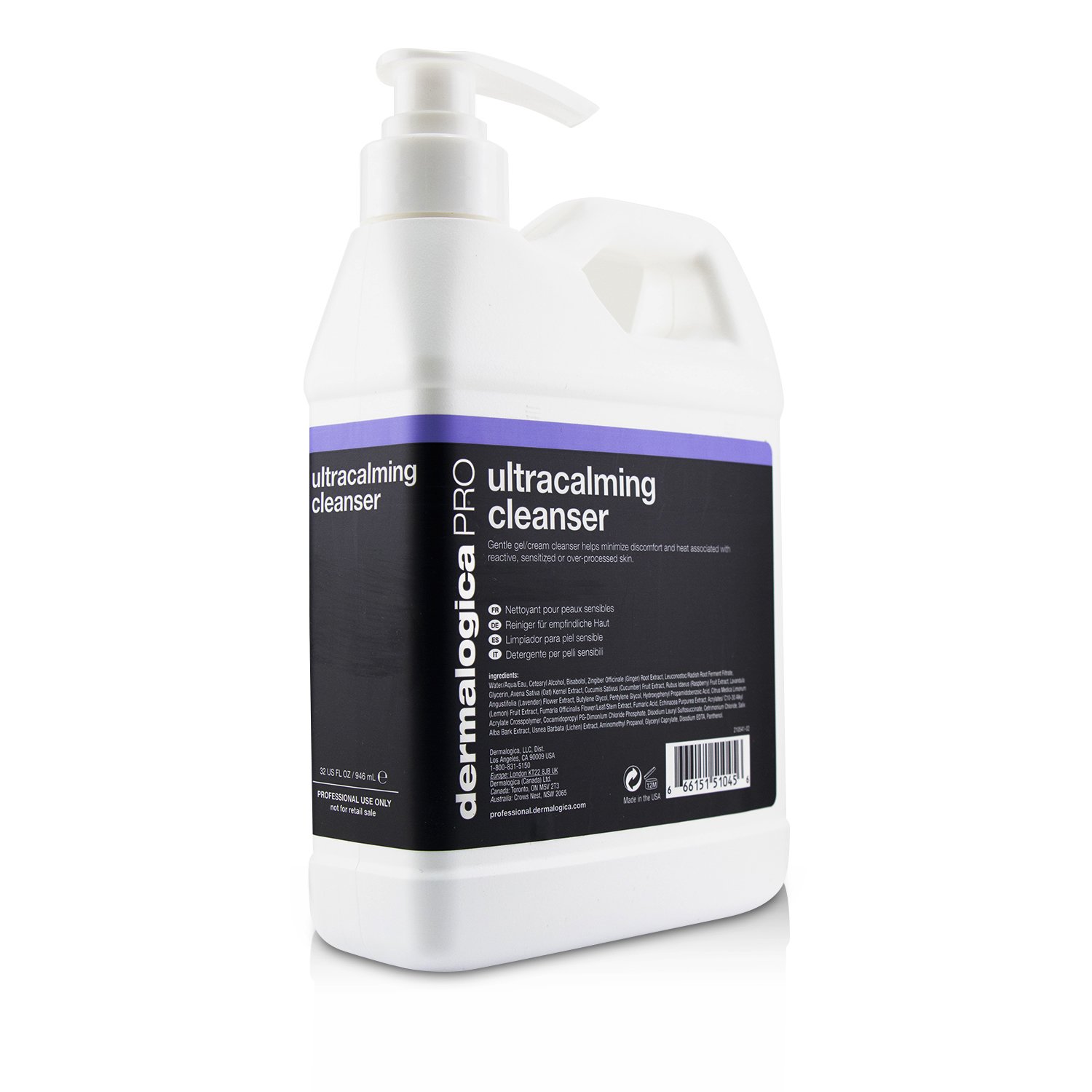 Dermalogica UltraCalming Cleanser PRO (Salon Size) 946ml/32oz