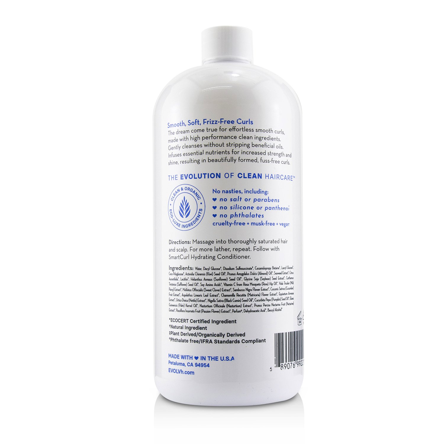 EVOLVh SmartCurl Hydrating Wash 1000ml/33.8oz