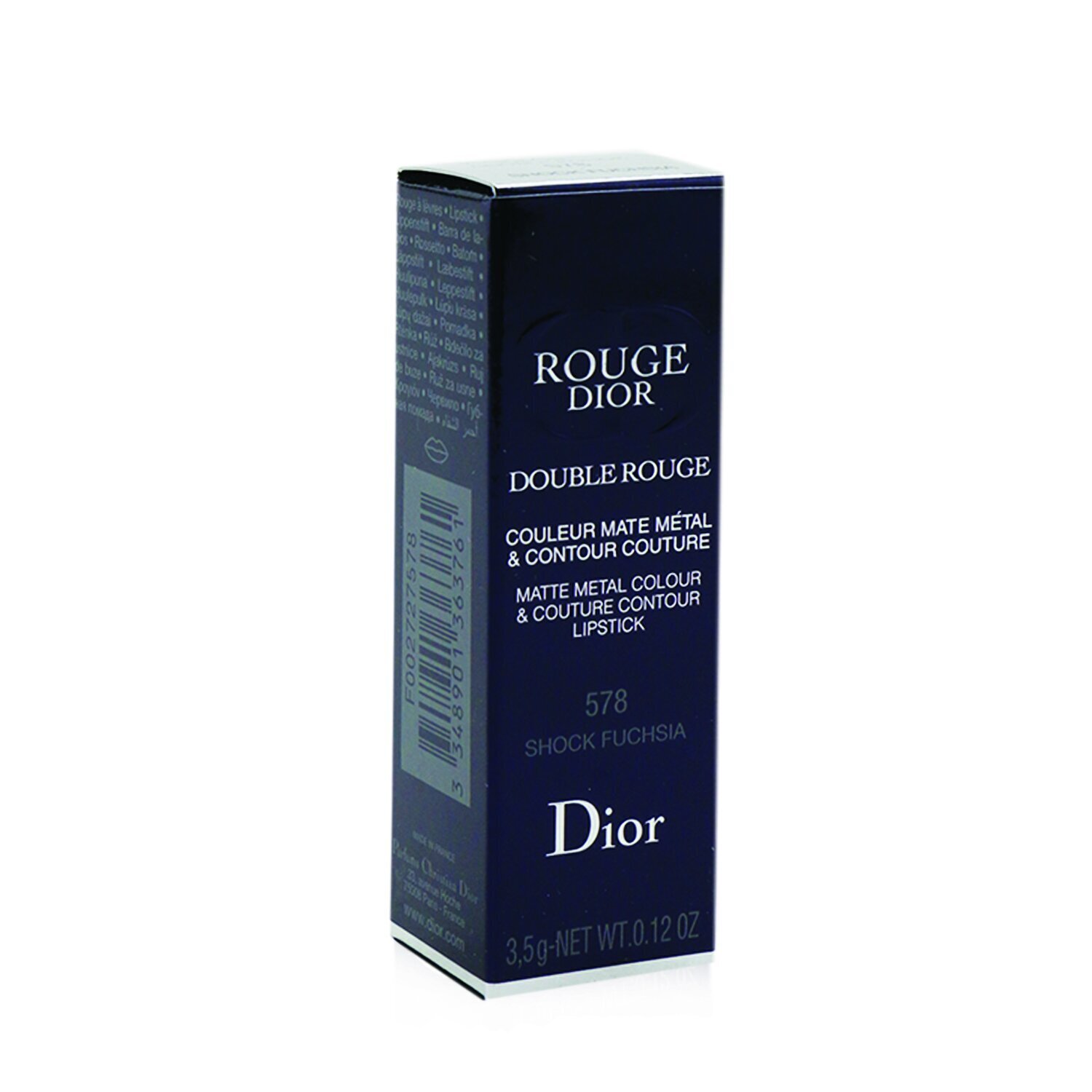 Christian Dior Rouge Dior Double Rouge Matte Metal Colour & Couture Contour Lipstick 3.5g/0.12oz