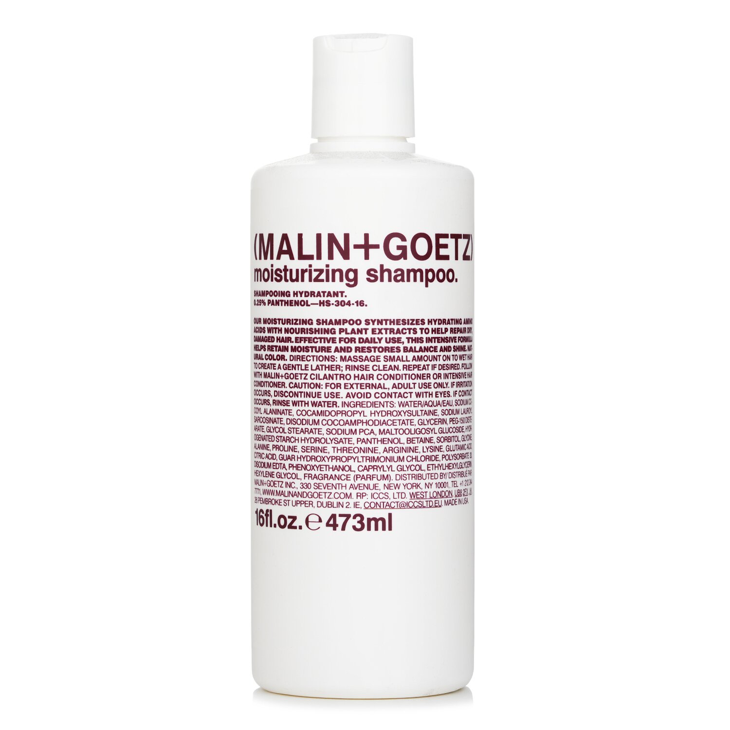 MALIN+GOETZ Moisturizing Shampoo. 473ml/16oz