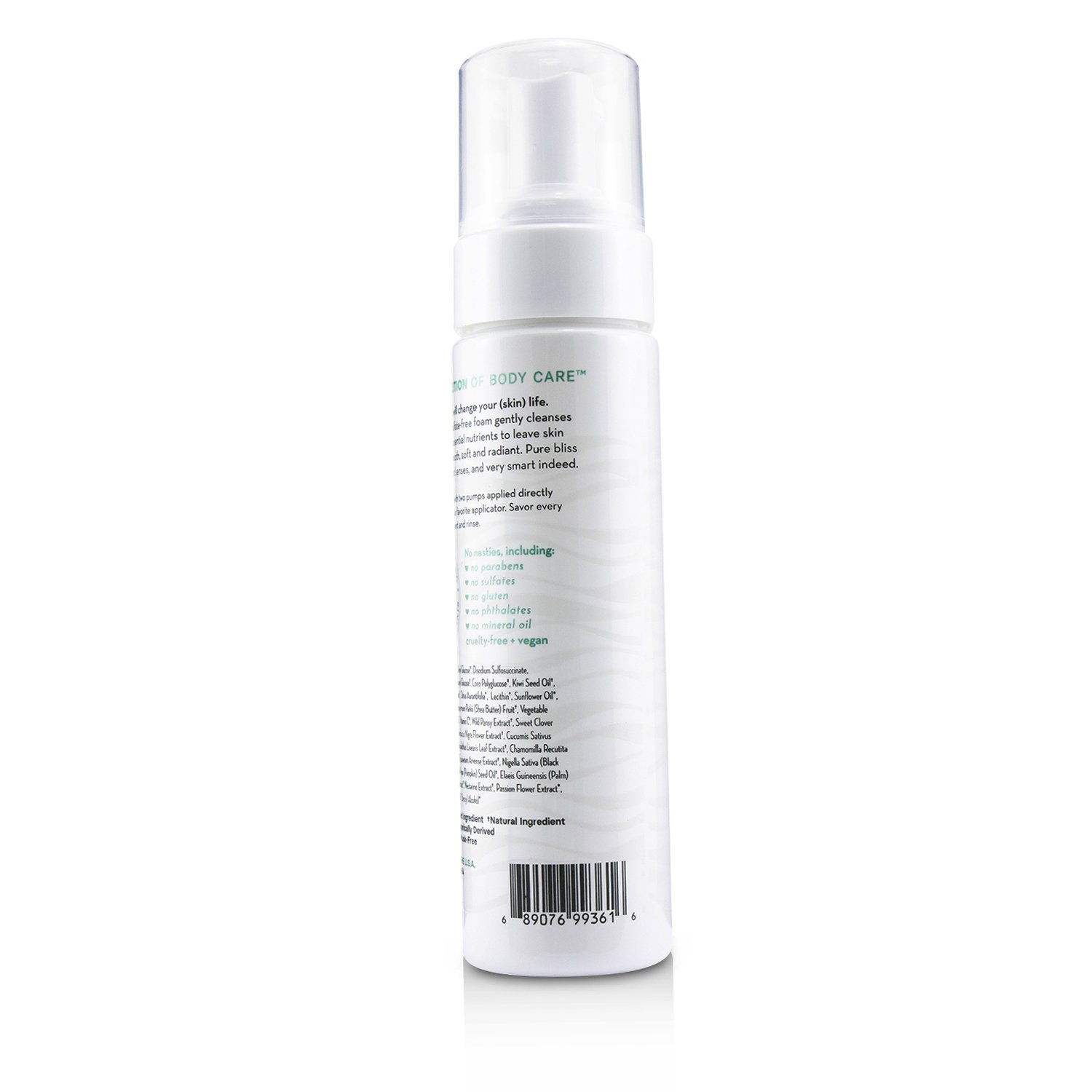EVOLVh SMARTBODY Wash Moisturizing Cleansing Foam 250ml/8.5oz