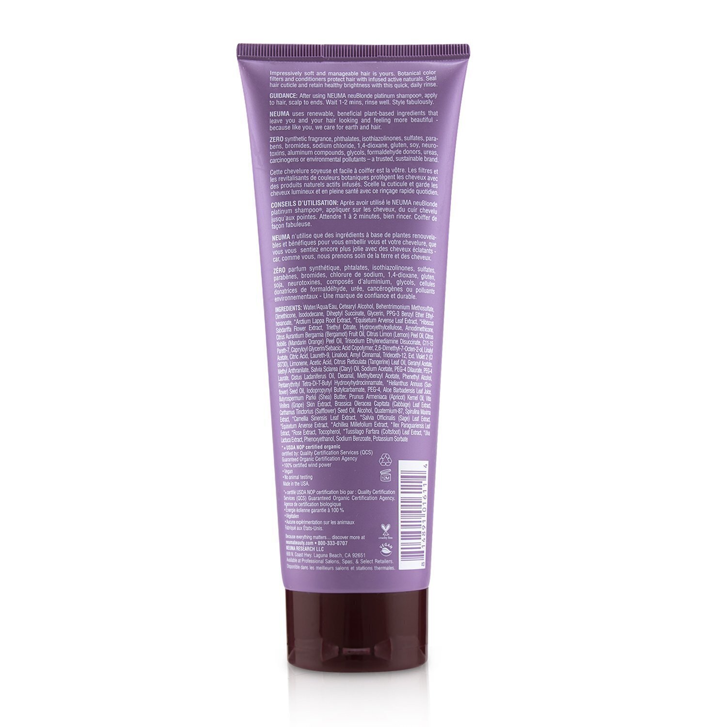 Neuma neuBlonde Platinum Detangling Rinse 250ml/8.5oz