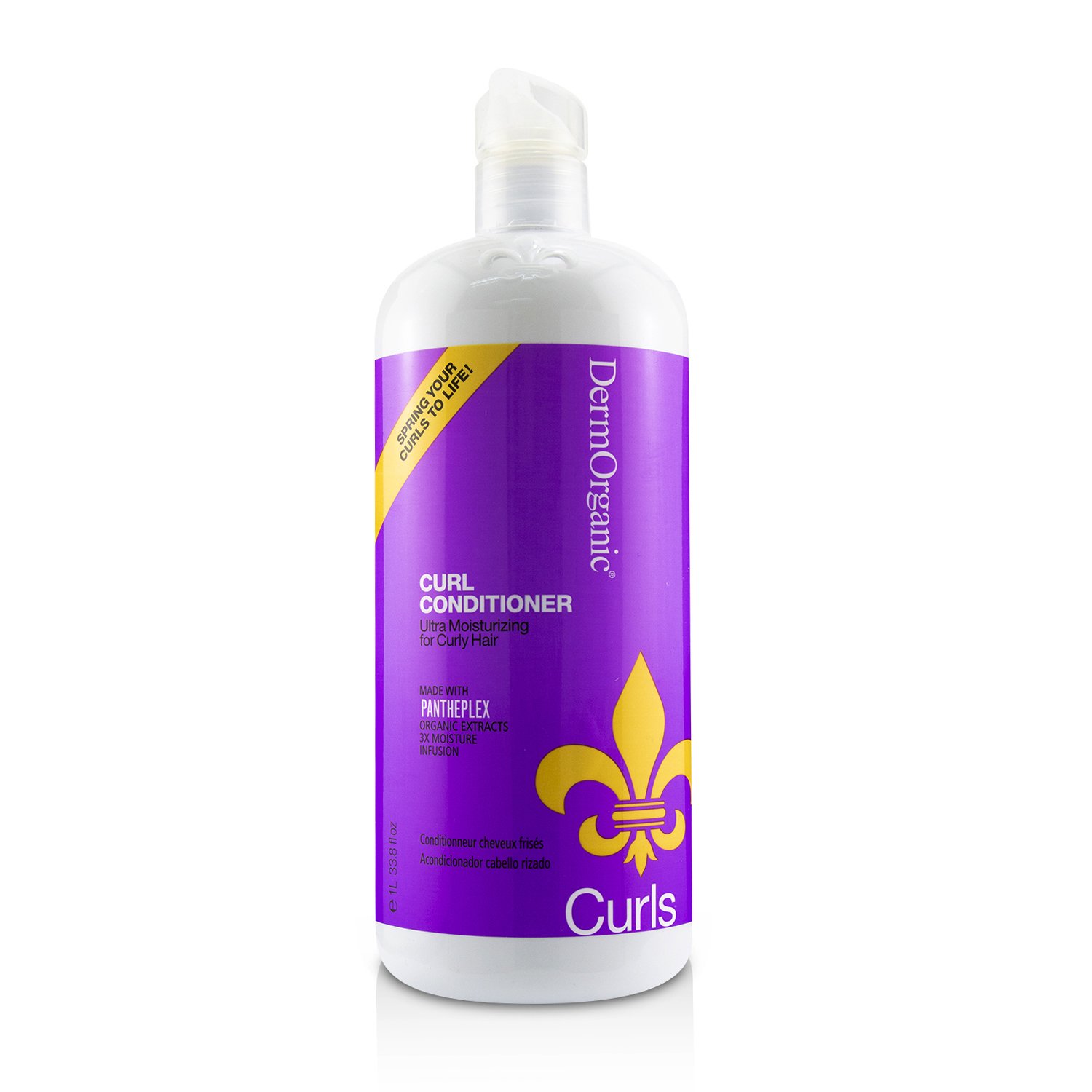 DermOrganic Curls Curl Conditioner (Ultra Moisturizing For Curl Hair) 1000ml/33.8oz