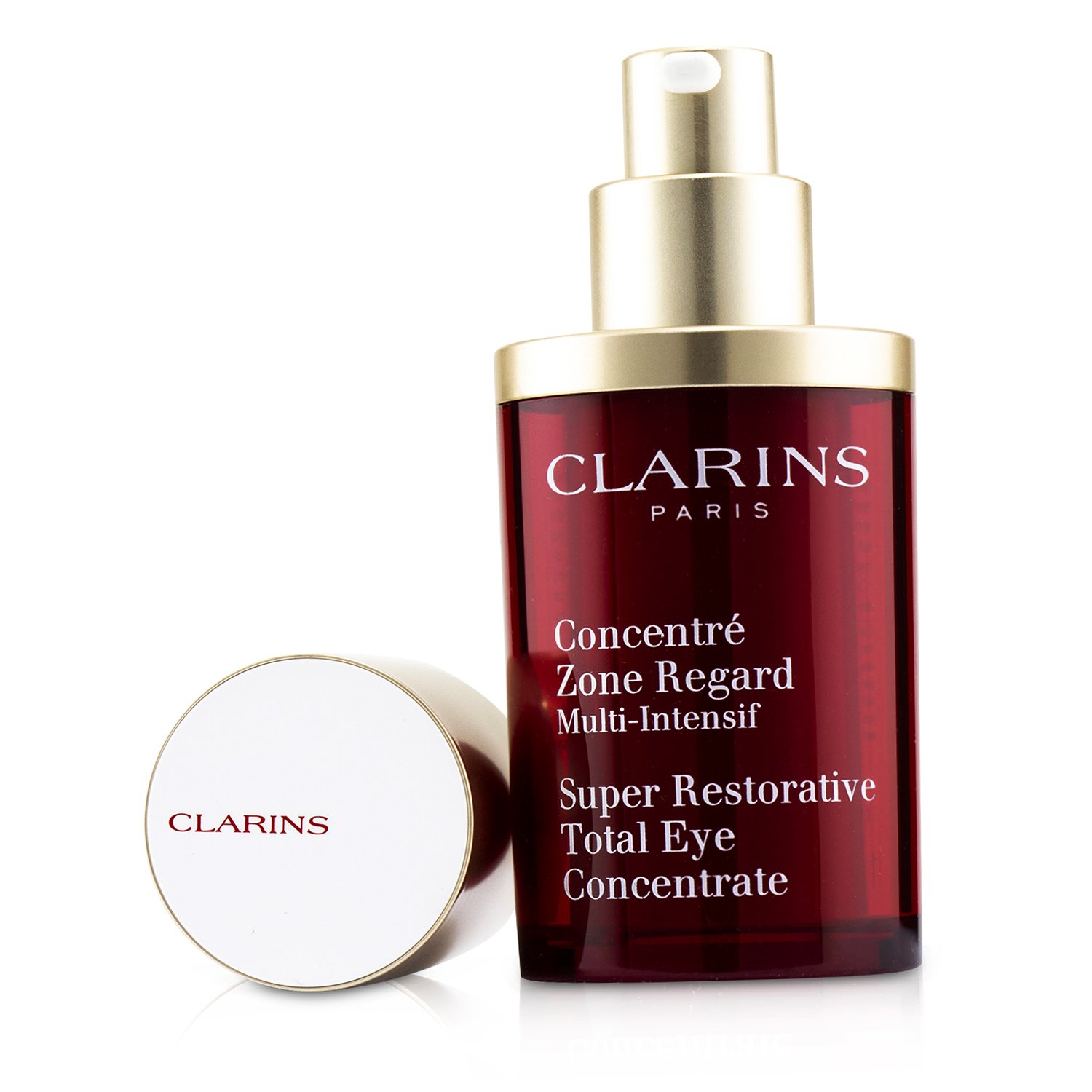 Clarins Restoring Eye Wonders Set: Super Restorative Eye 15ml + Instant Make-Up Remover 30ml + Mascara Super Volume 3.5ml 3pcs