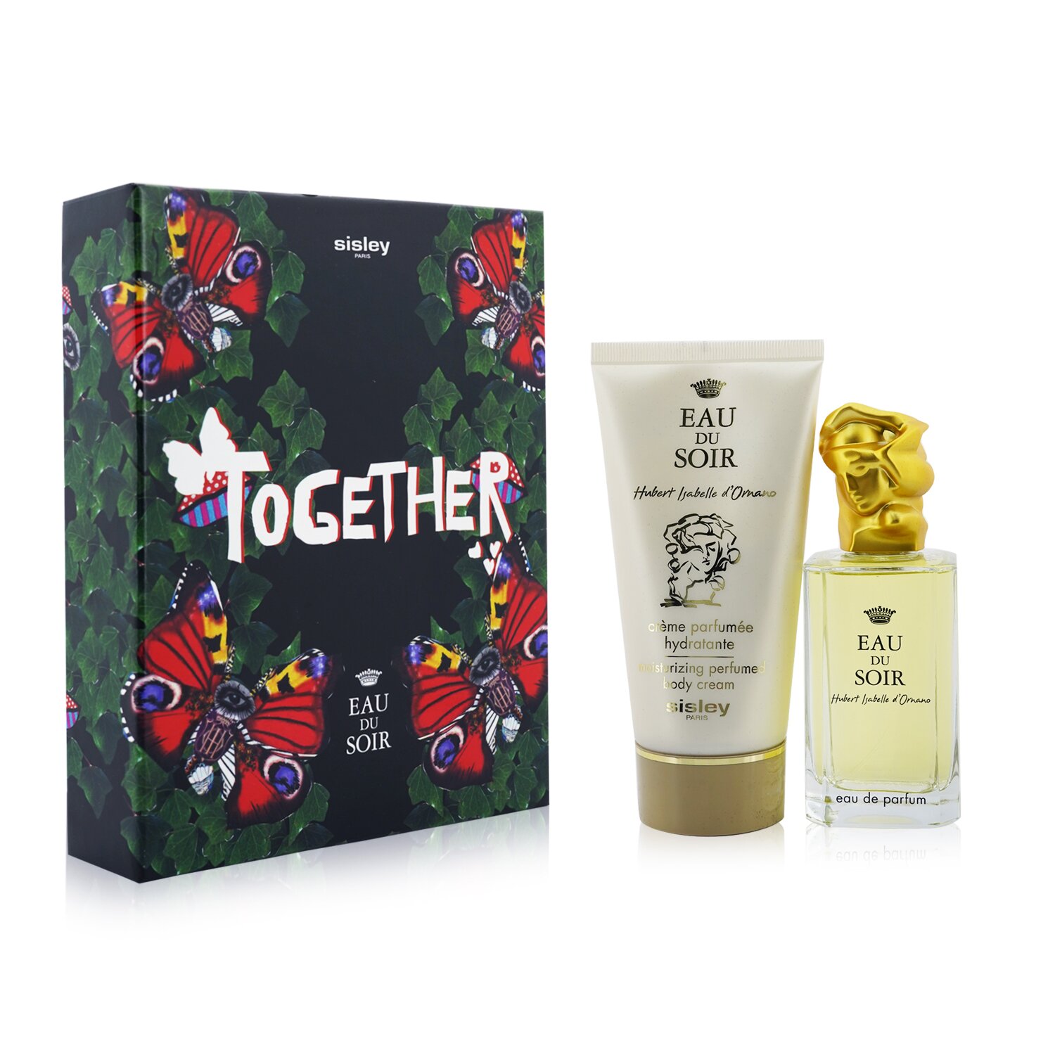 Sisley Eau Du Soir מארז: או דה פרפיום ספריי 100 מ&quot;ל + קרם לחות לגוף מבושם 150 מ&quot;ל 2pcs