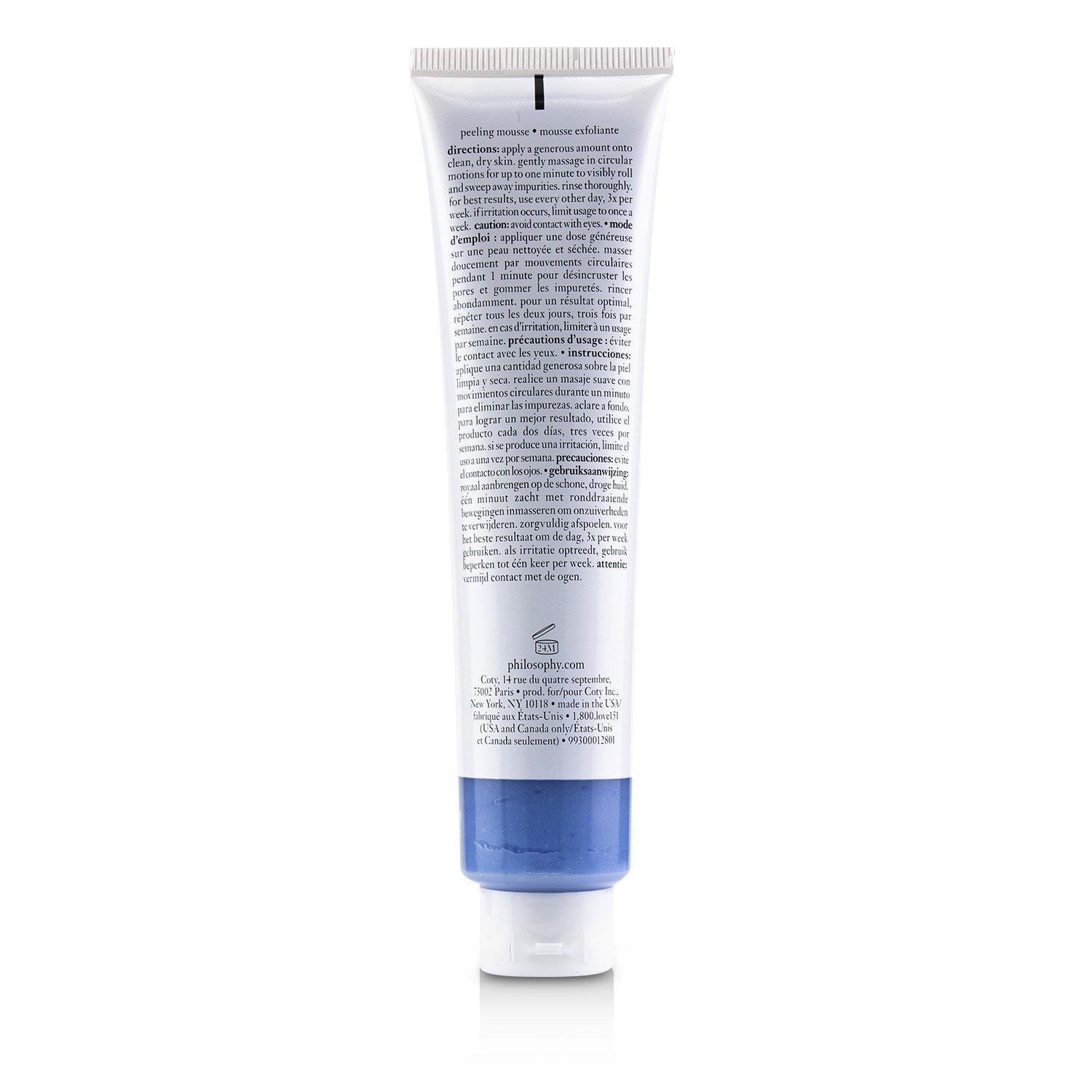 Philosophy Renewed Hope In A Jar Peeling Mousse (One-Minute Mini Facial Exfoliating Face Mask) 75ml/2.5oz