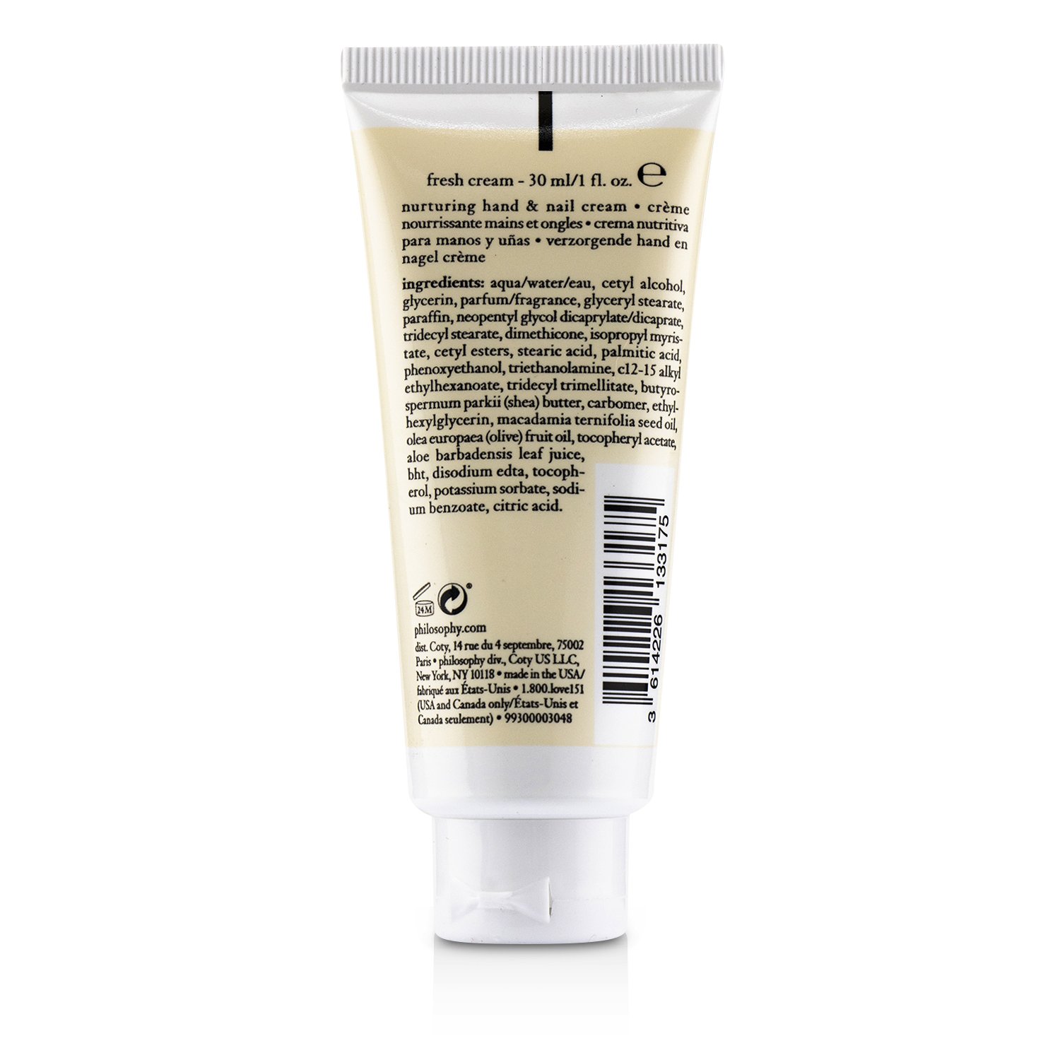 Philosophy Hands Of Hope Fresh Cream Nurturing Hand & Nail Cream 30ml/1oz