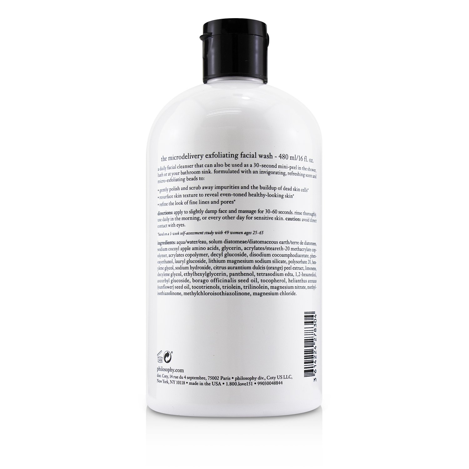 Philosophy The Microdelivery Daily Exfoliating Facial Wash 480ml/16oz