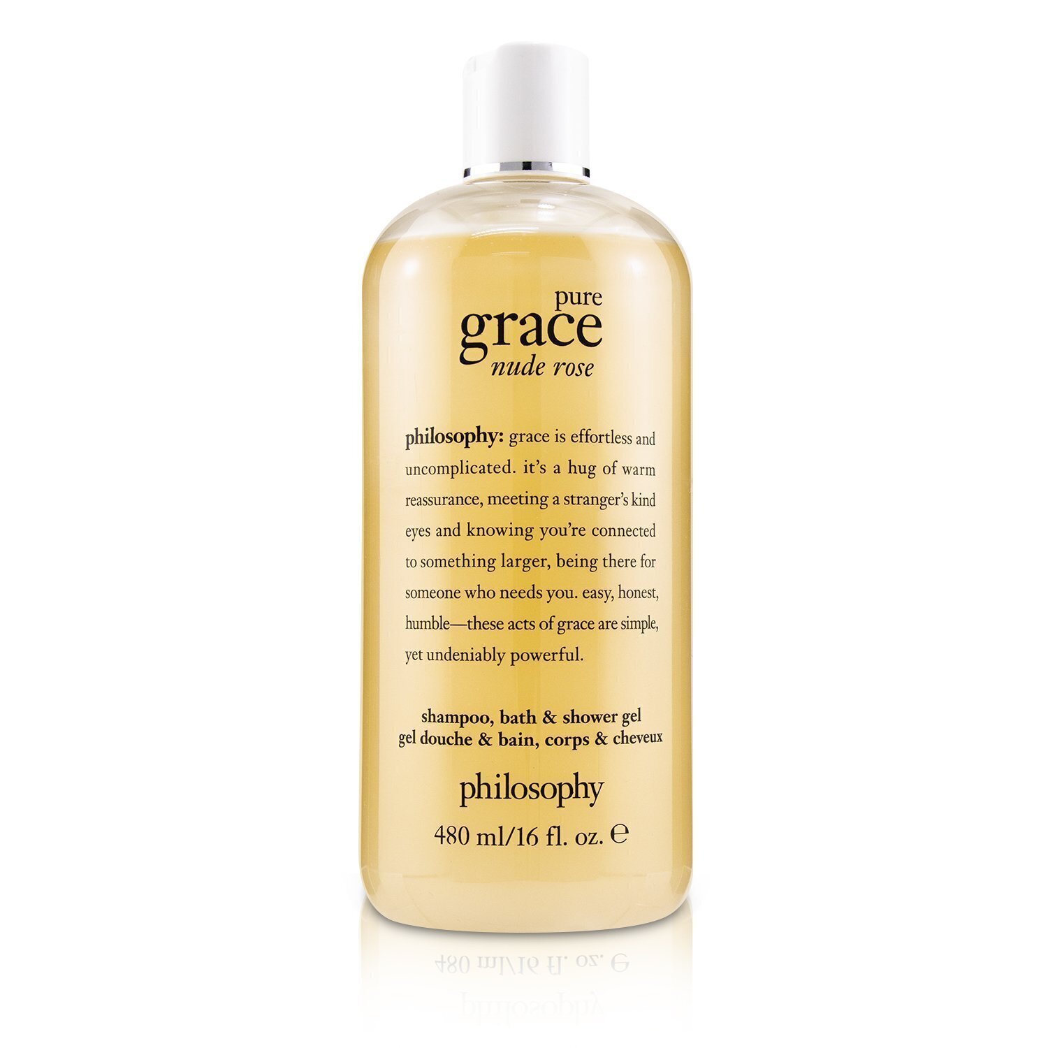 Philosophy Pure Grace Nude Rose Şampunu, Vanna və Duş Geli 480ml/16oz