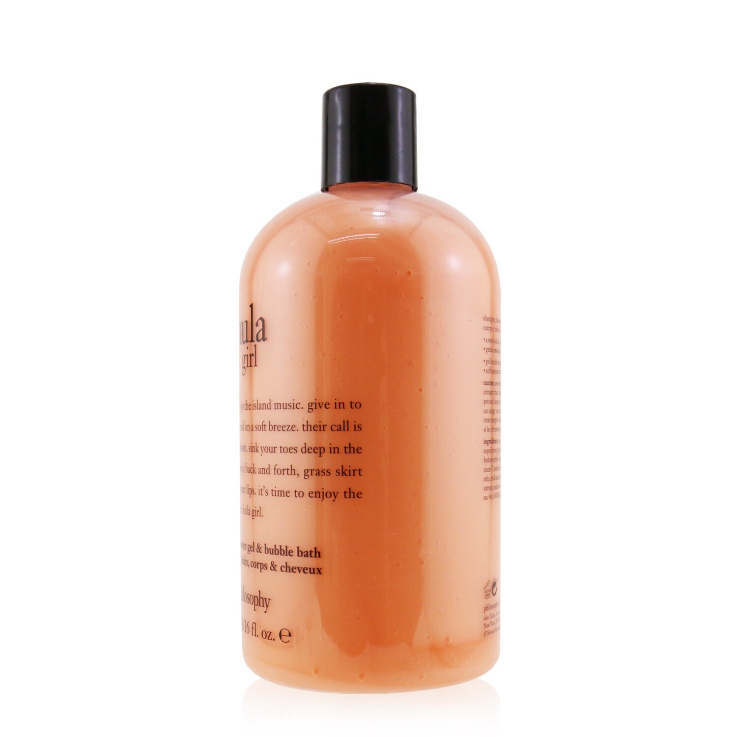 Philosophy Hula Girl Shampoo, Shower Gel & Bubble Bath 480ml/16oz