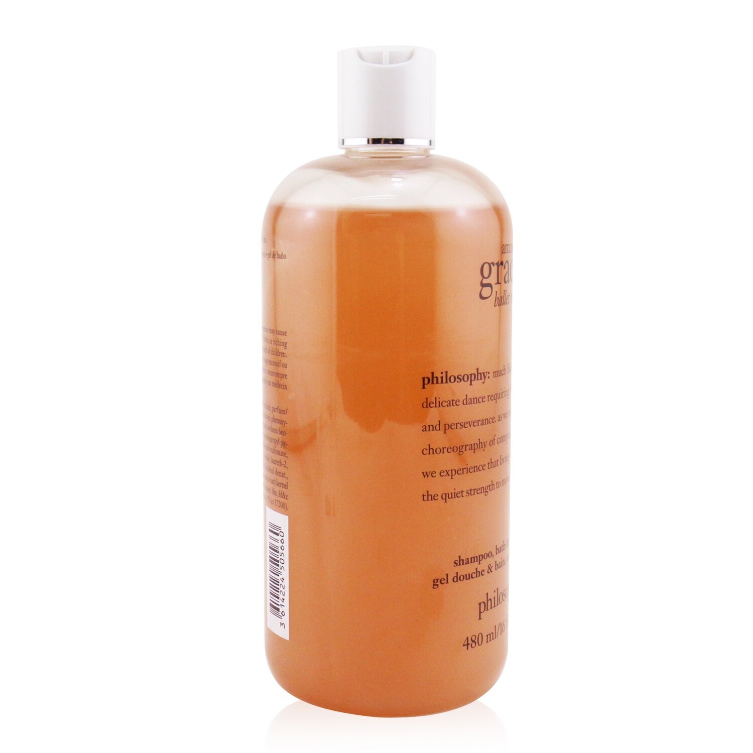 Philosophy Amazing Grace Ballet Rose Shampoo, Bath & Shower Gel 480ml/16oz