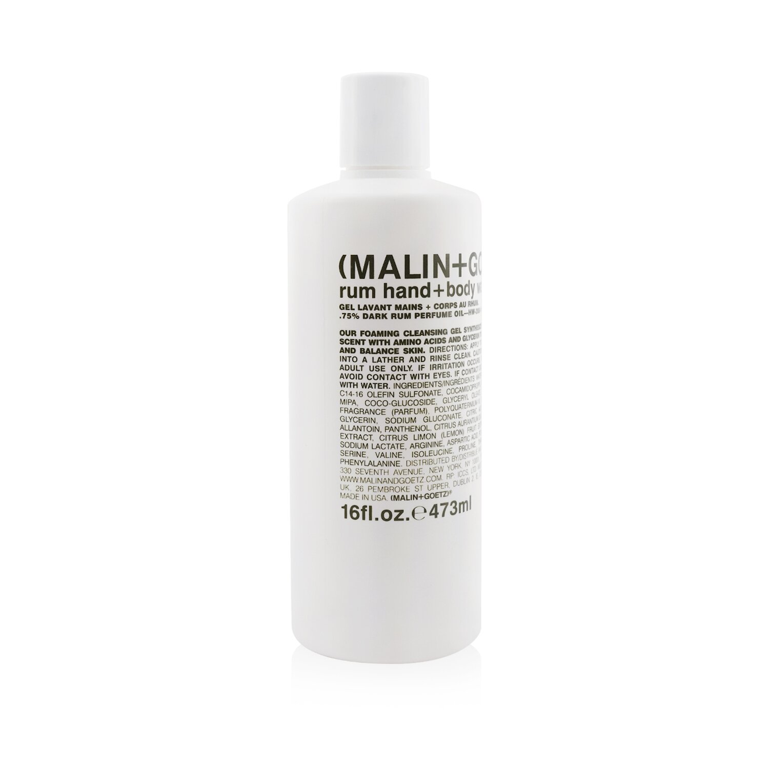 MALIN+GOETZ Rum Hand+Body Wash 473ml/16oz