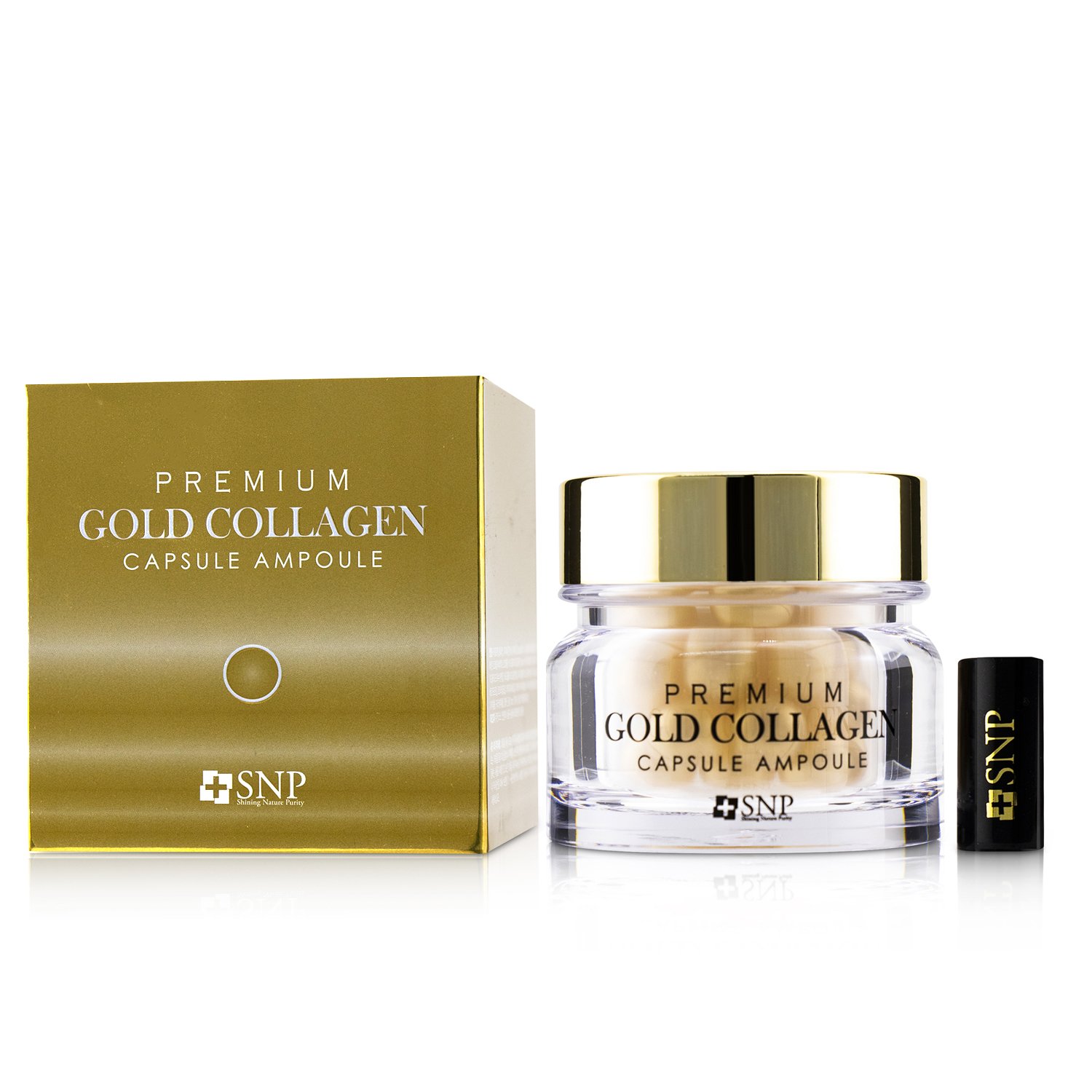 SNP Premium Gold Collagen Capsule Ampoule 30x0.6ml/0.02oz