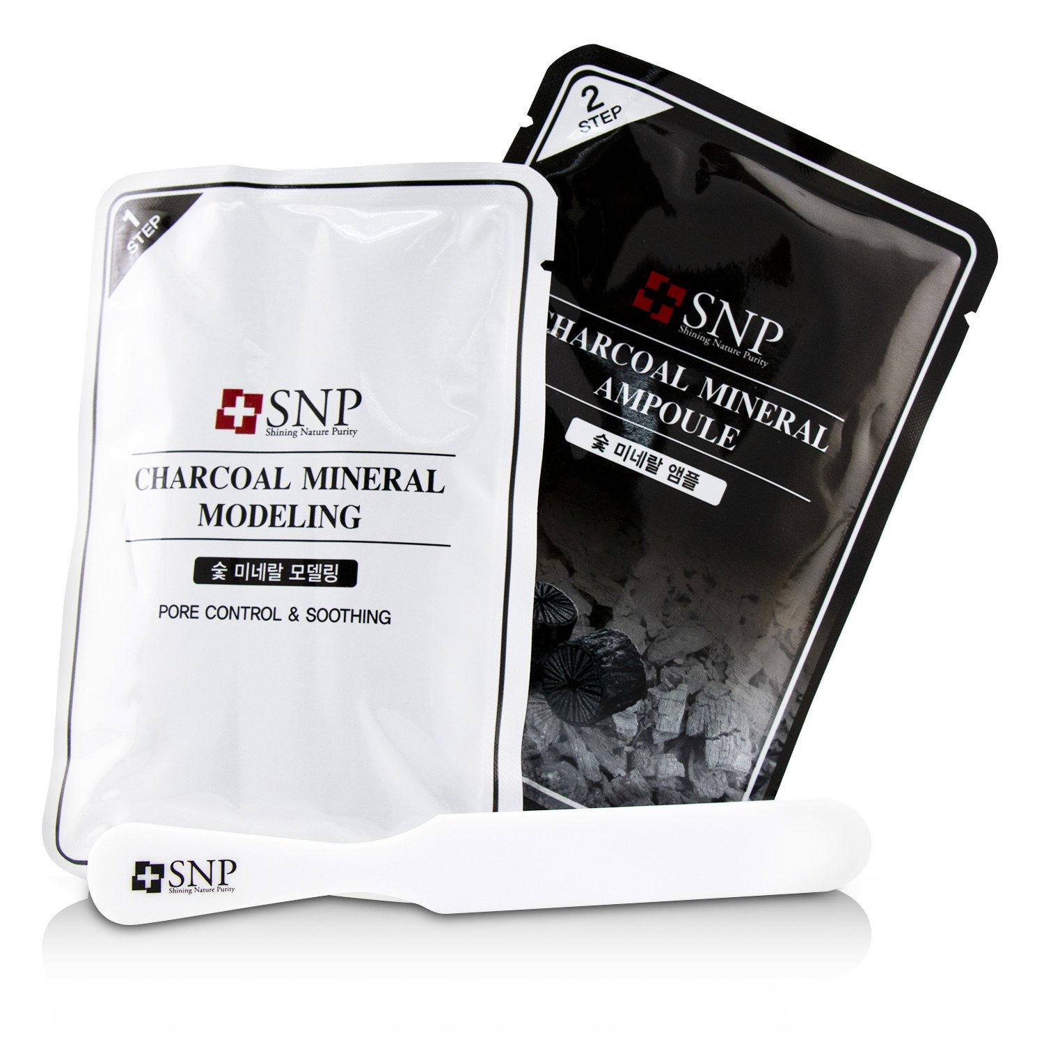 SNP Charcoal Mineral Маска для Лица (Успокаивает и Контролирует Поры) Picture Color