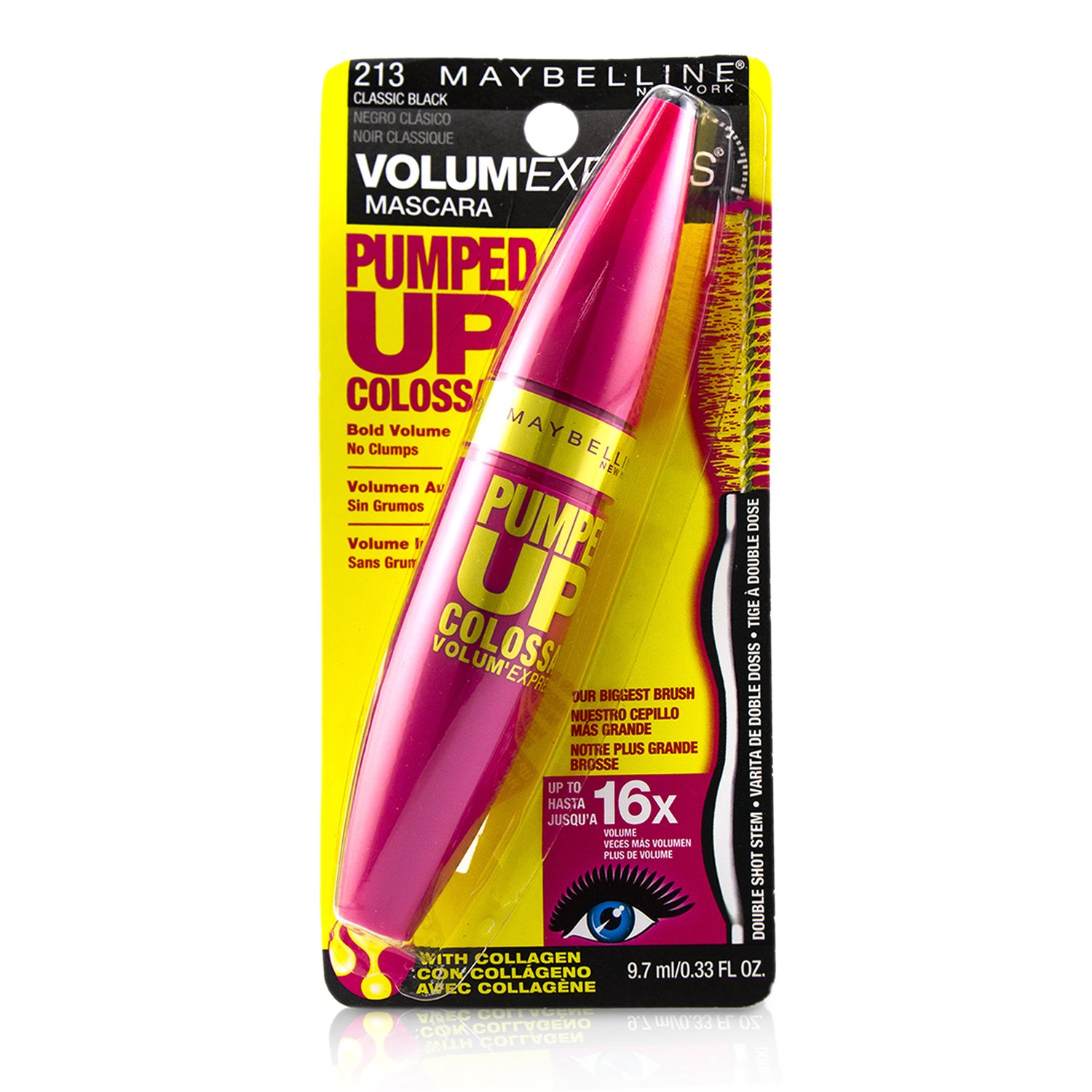 Maybelline Volum' Express Pumped Up Colossal Mascara 9.7ml/0.33oz