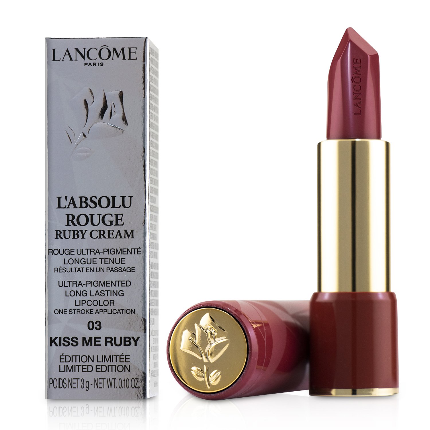 Lancome L'Absolu Rouge Ruby Cream Lipstick 3g/0.1oz