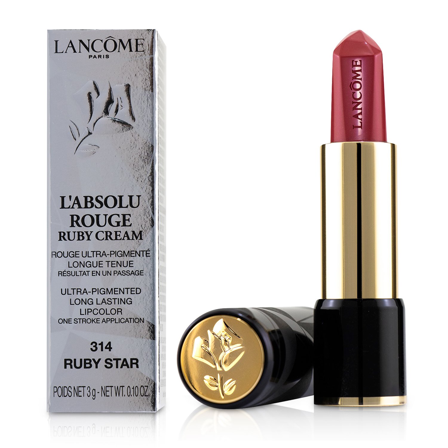 Lancome L'Absolu Rouge Ruby Cream Lipstick 3g/0.1oz